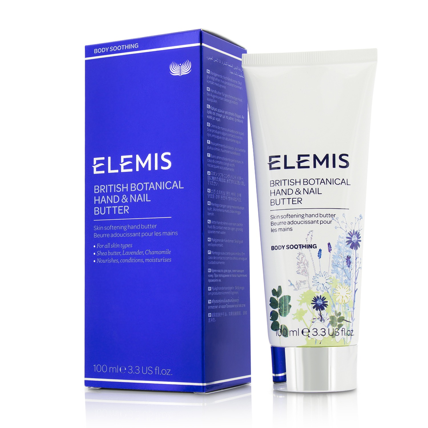 Elemis British Botanical Hand & Nail Butter 100ml/3.3oz