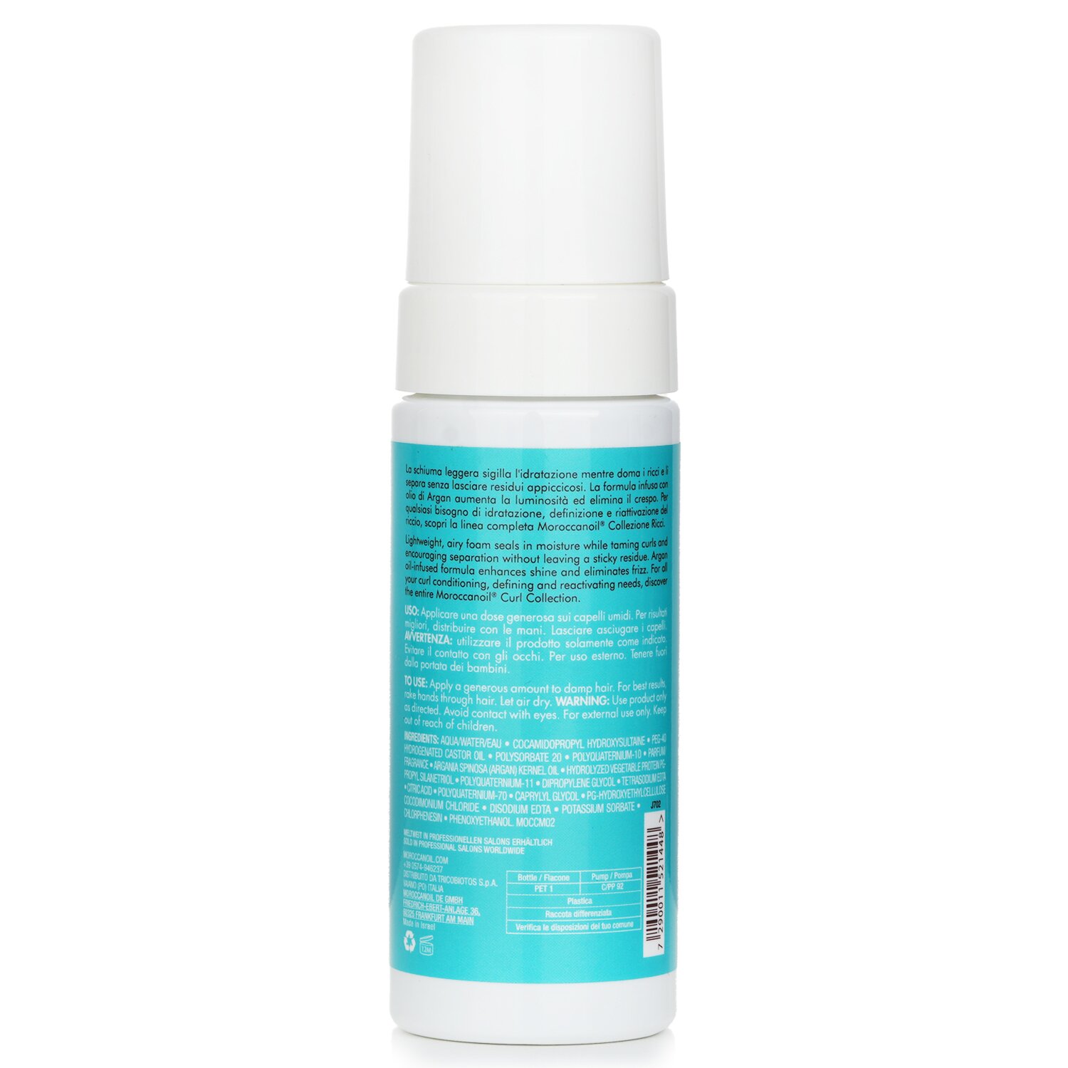 Moroccanoil Curl Control Mousse (For Curly to Tightly Spiraled Hair) 150ml/5.1oz