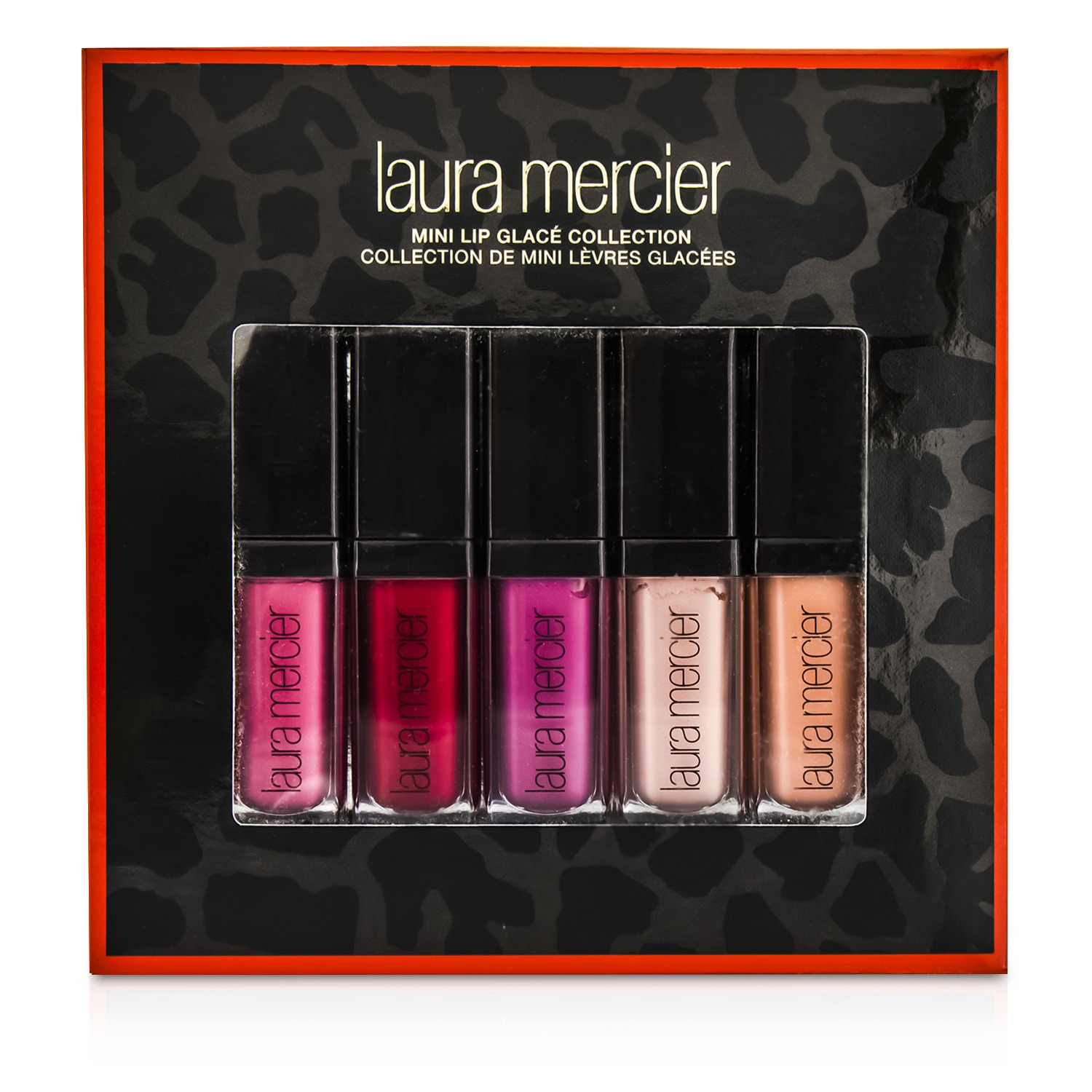 Laura Mercier Mini Lip Glace Set 5 Color Collection ( 5x2.8g/0.1oz