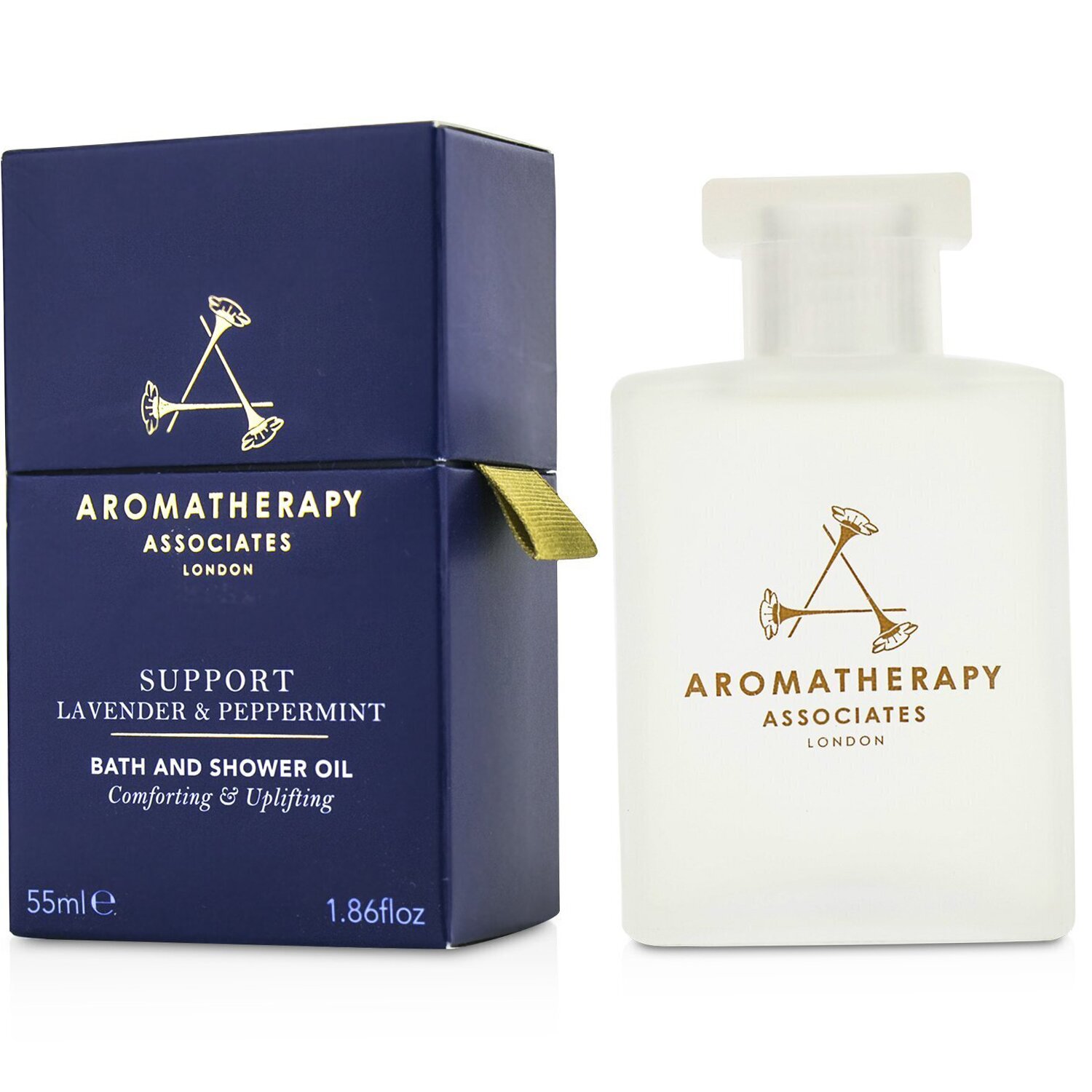 Aromatherapy Associates Support - Lavender & Peppermint Масло для Душа и Ванн 55ml/1.86oz