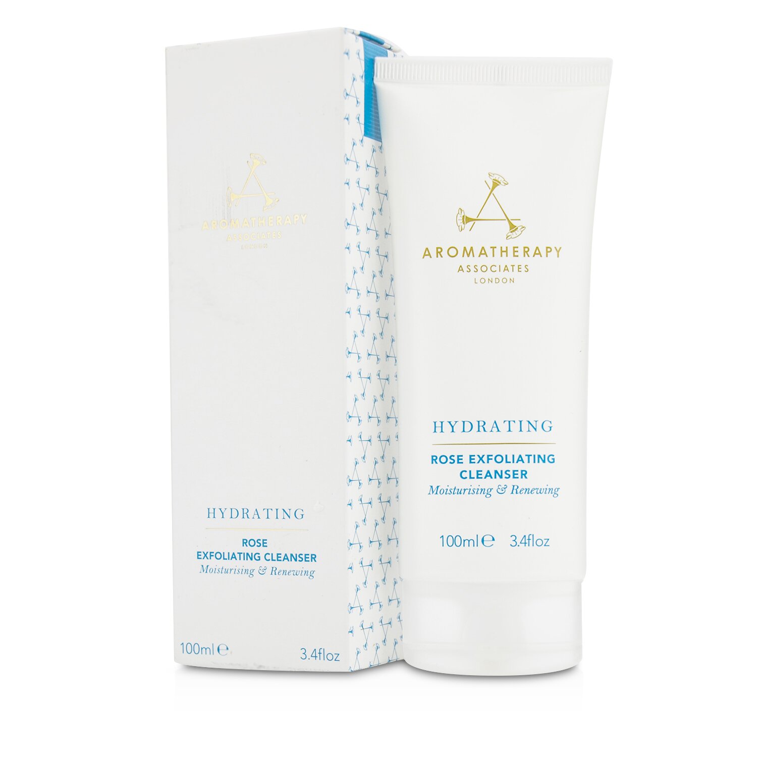 Aromatherapy Associates منظف مقشر وردي Hydrating 100ml/3.4oz