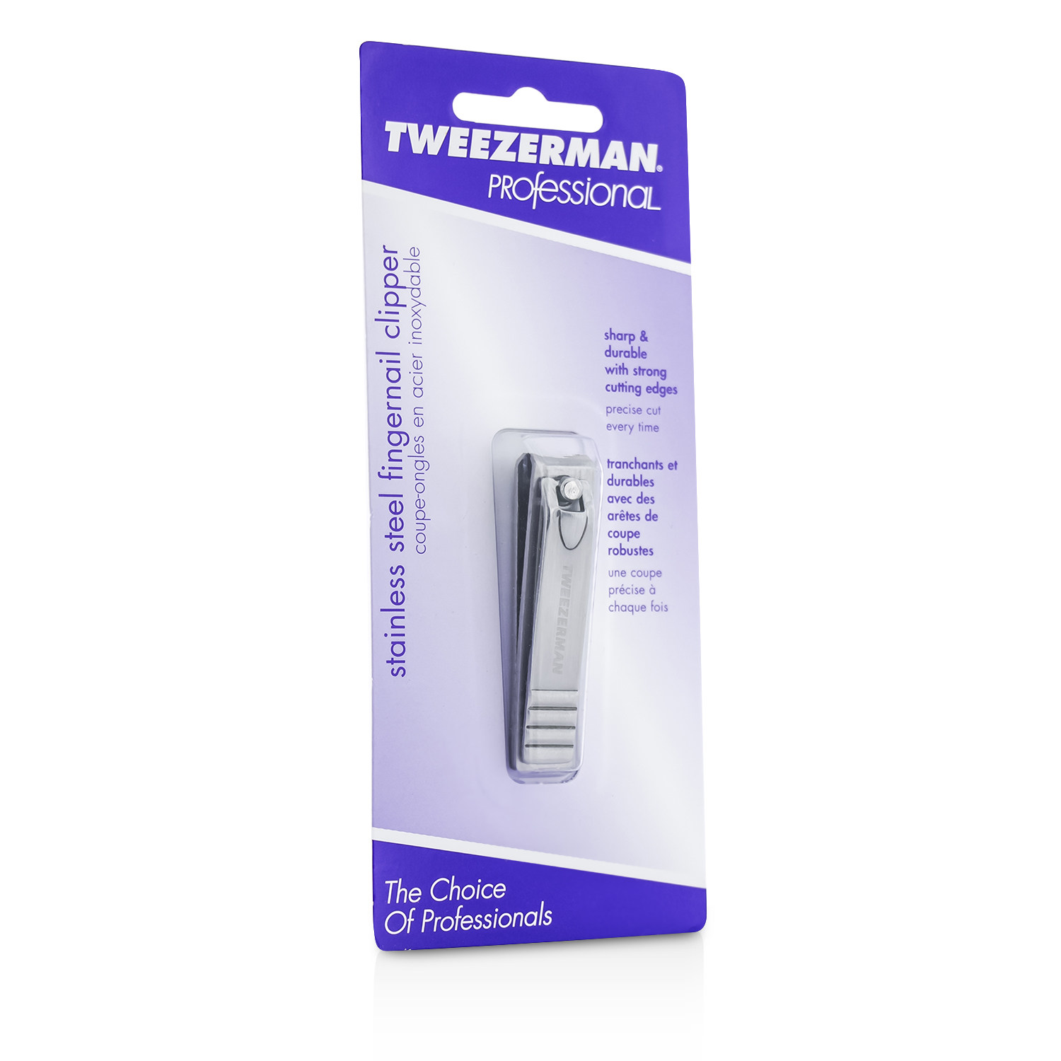 Tweezerman Professional Stainless Steel Fingernail Clipper Picture Color