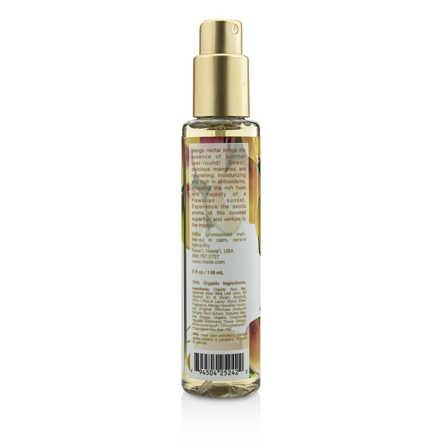 Malie Organics Island Ambiance Linen & Room Spray - Mango Nectar 148ml/5oz