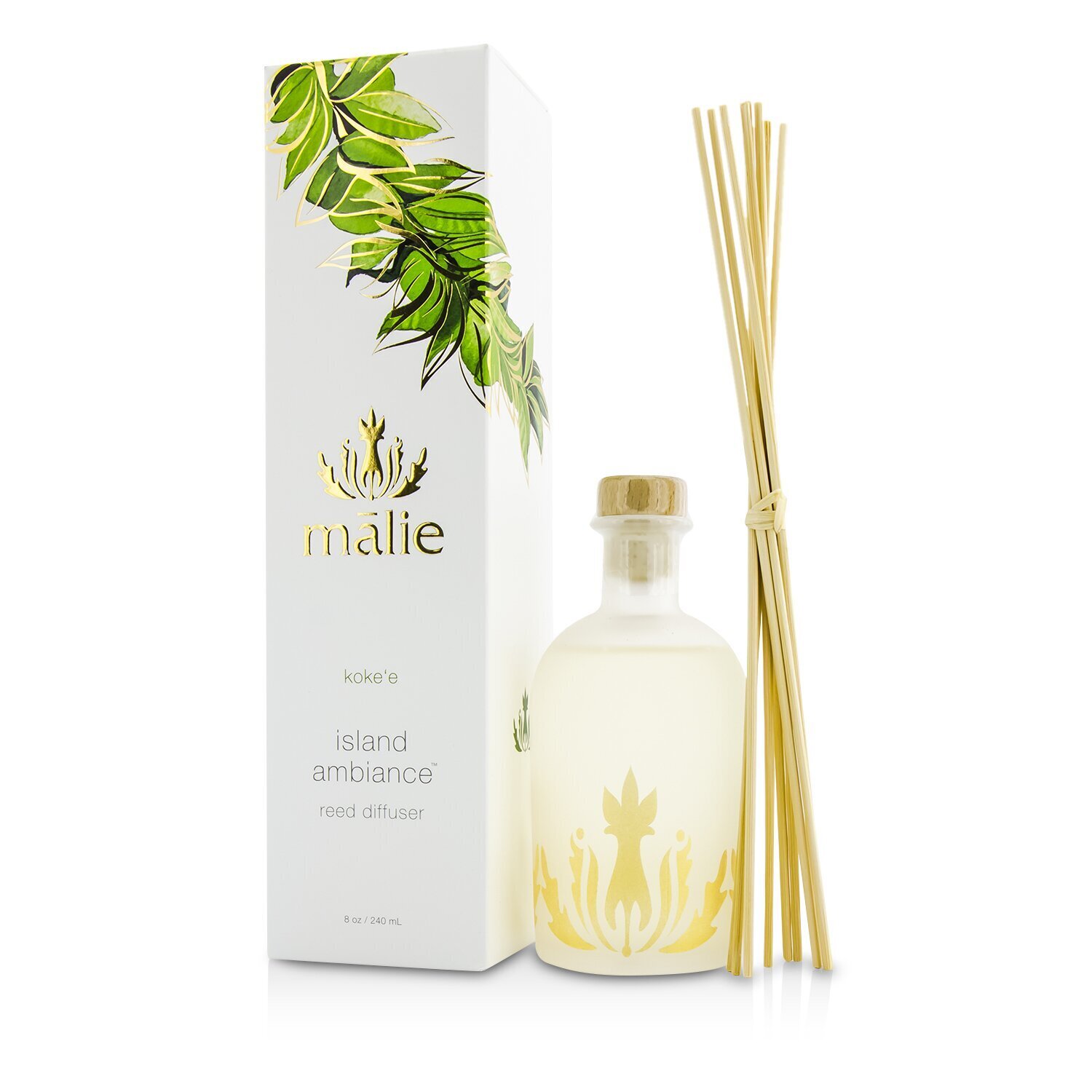 Malie Island Ambiance Reed Diffuser - Koke'e 240ml/8oz