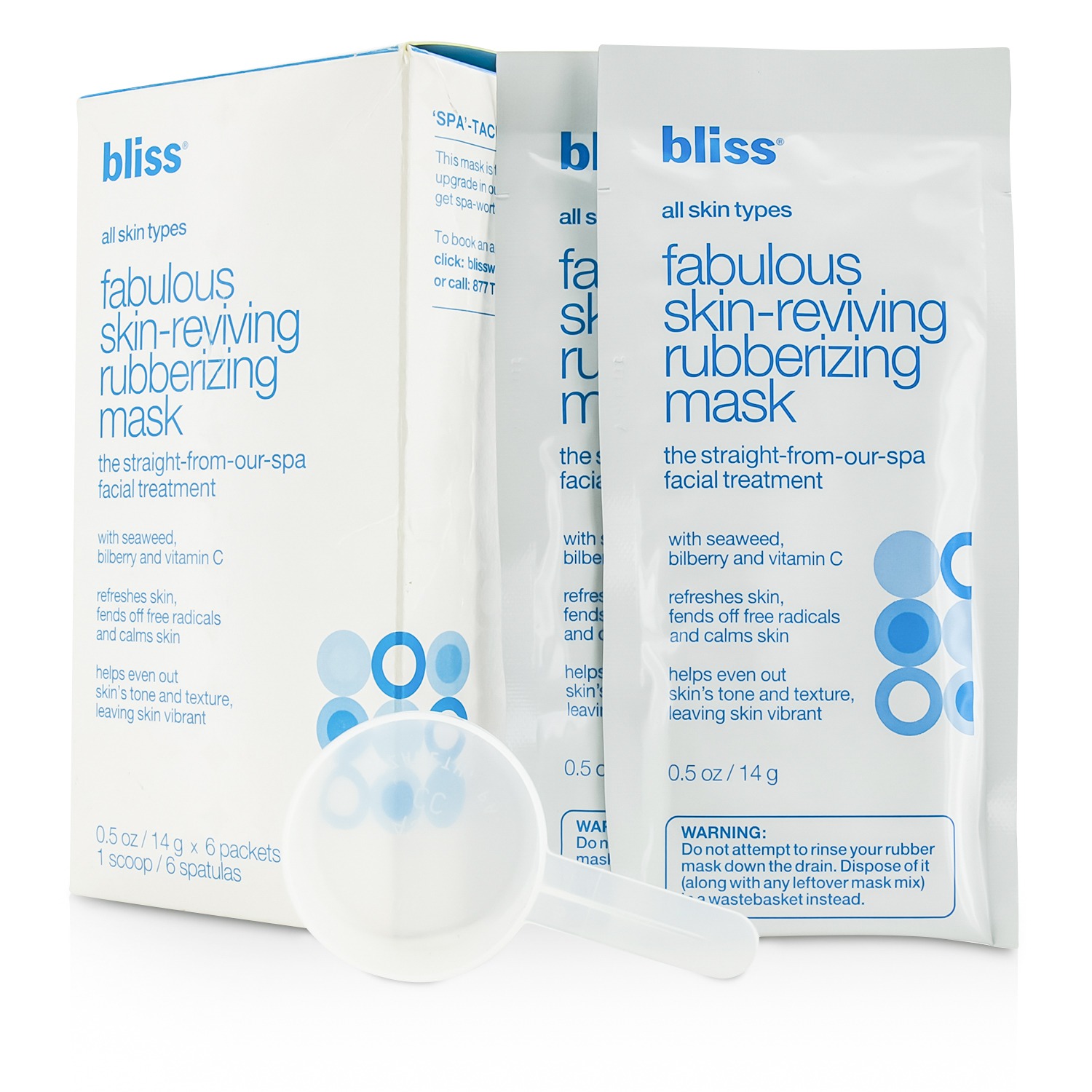 Bliss No 'Zit' Sherlock Breakout-Busting Rubberizing Mask (Box Slightly Damaged) 6x14g/0.5oz