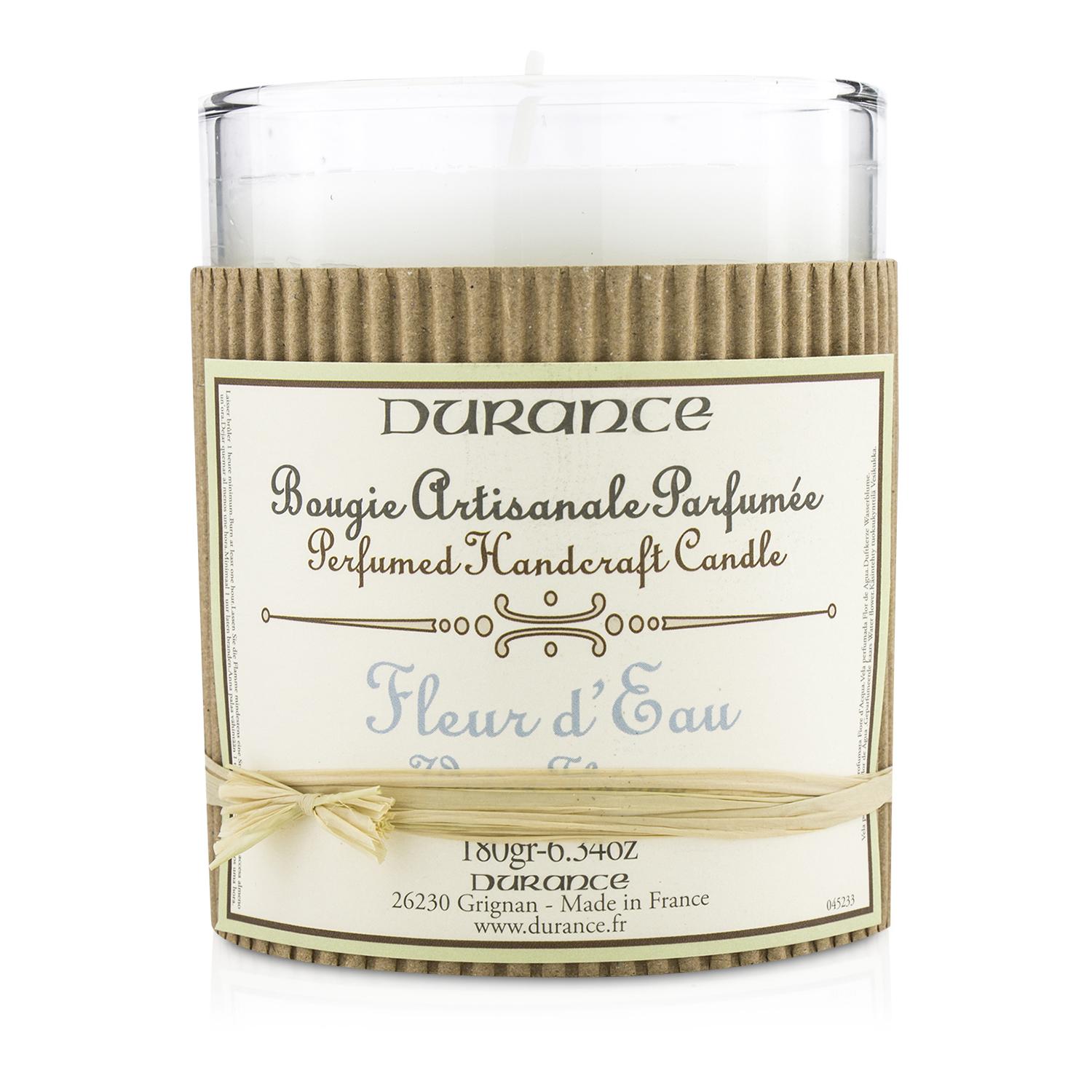 Durance Perfumed Handcraft Candle - Water Flower 180g/6.34oz