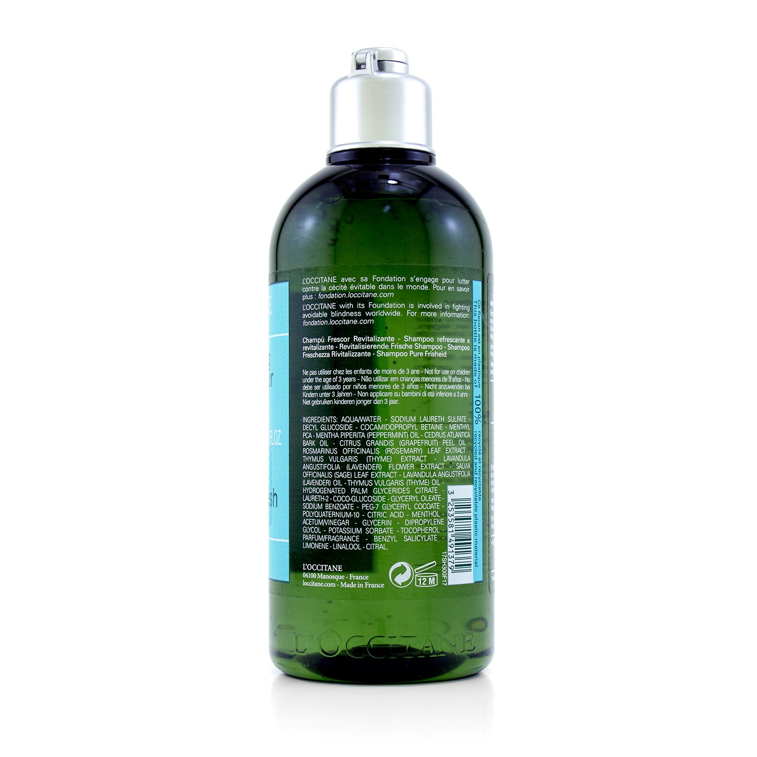 L'Occitane Aromachologie Revitalising Fresh Shampoo (Daily Use) 300ml/10.1oz