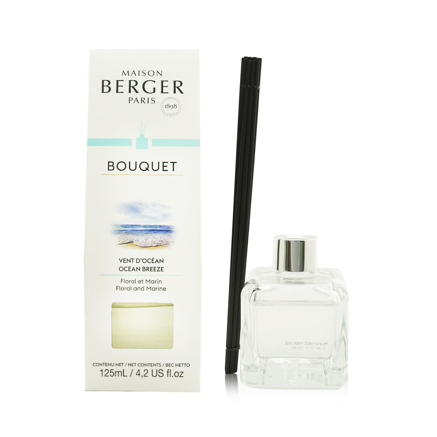 Lampe Berger (Maison Berger Paris) Αρωματικός Κύβος Μπουκέτο - Ocean Breeze 125ml/4.2oz