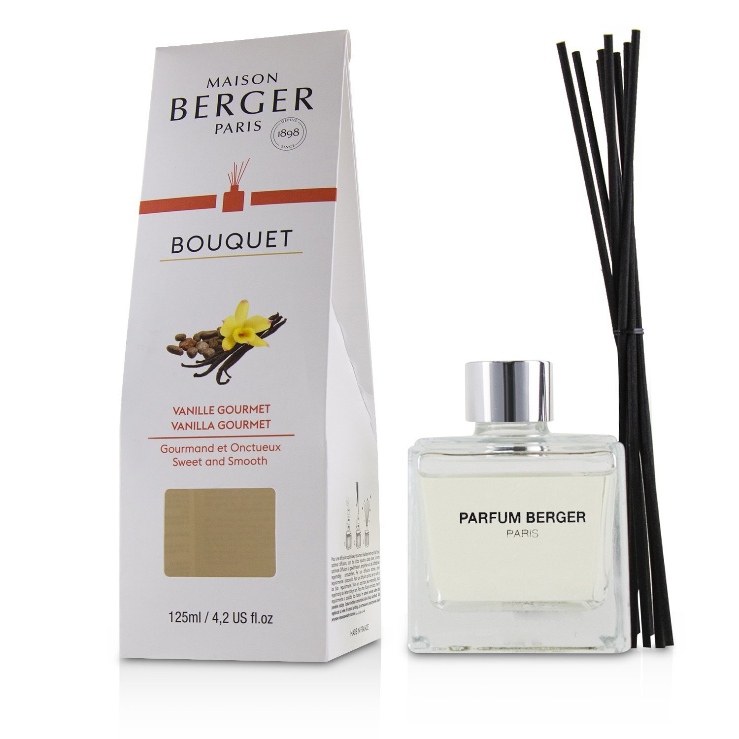 Lampe Berger (Maison Berger Paris) باقة معطرة Cube - Vanilla Gourmet 125ml/4.2oz