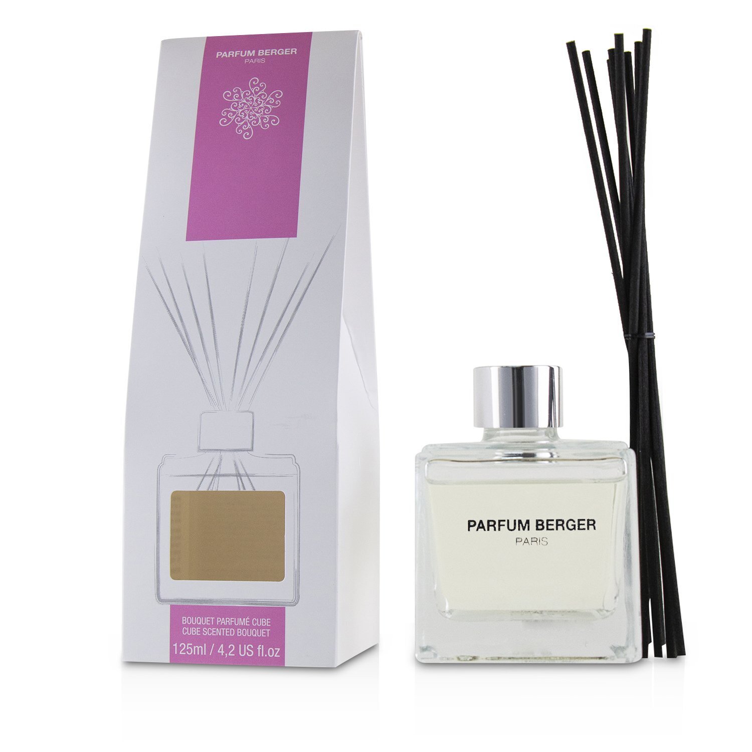 Lampe Berger (Maison Berger Paris) Cube Scented Bouquet - Precious Jasmine 125ml/4.2oz