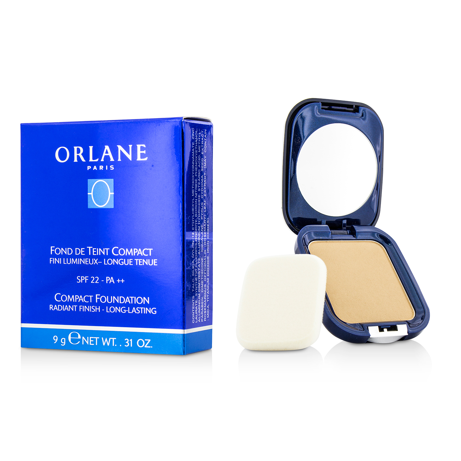 Orlane Συμπαγής Βάση Μέικαπ SPF22 (Λαμπερό Φινίρισμα/Μακρά Διάρκεια) 9g/0.31oz