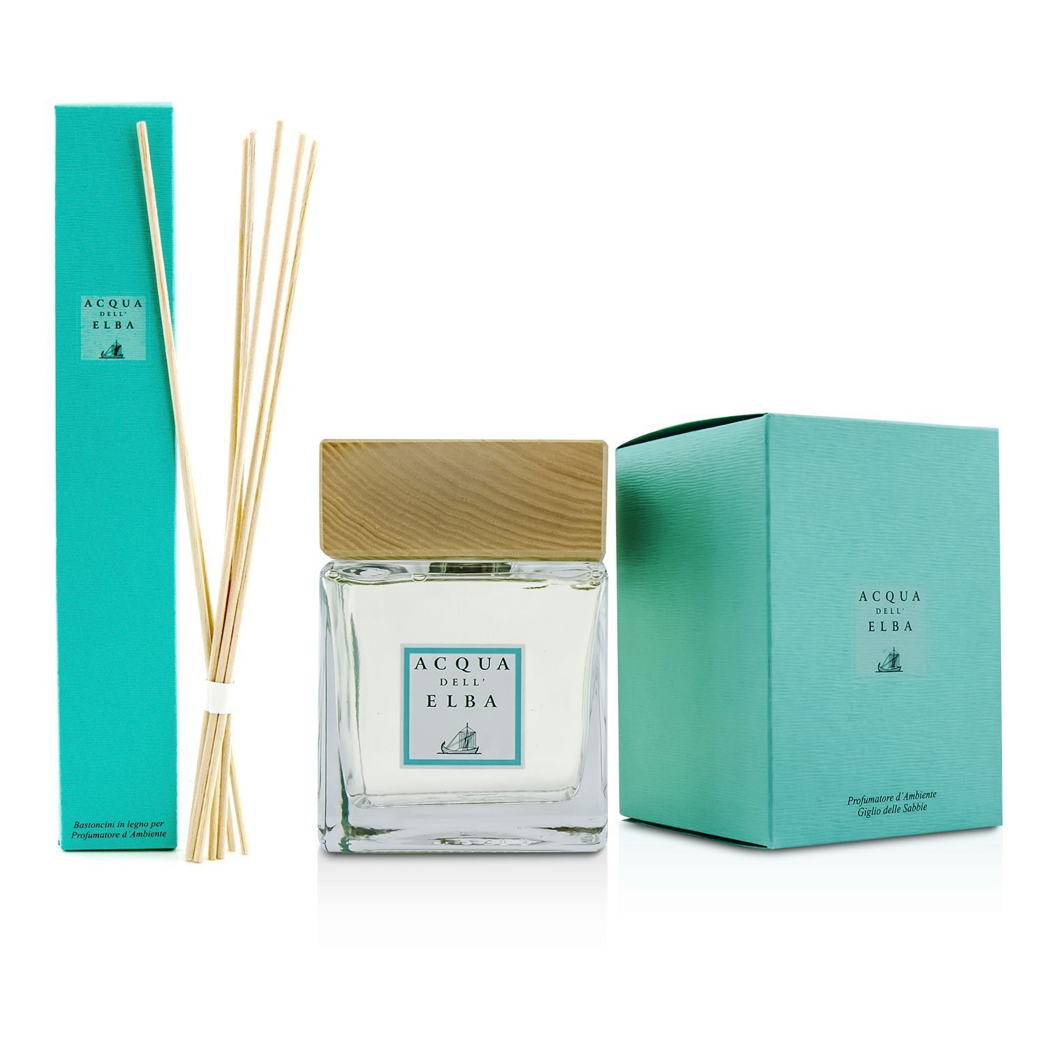 Acqua Dell'Elba Home Fragrance Diffuser - Giglio Delle Sabbie 500ml/17oz