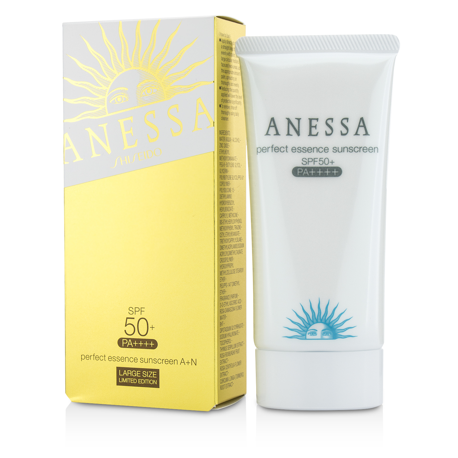 Shiseido Anessa Perfect Essence Sunscreen A+N SPF 50+ PA++++ (Limited Edition) 90g/3.17oz