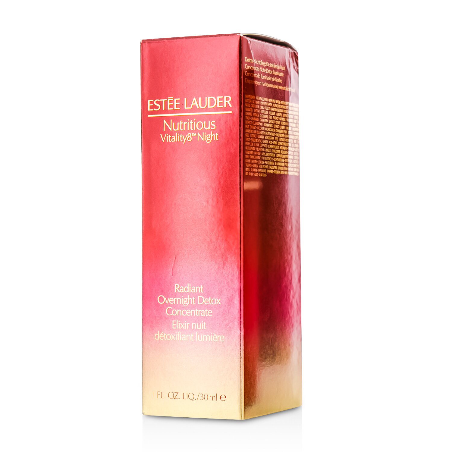 エスティ ローダー Estee Lauder ニュートリシャス バイタリティ8 ラディアント オーバーナイト デトックスコンセントレート 30ml/1oz