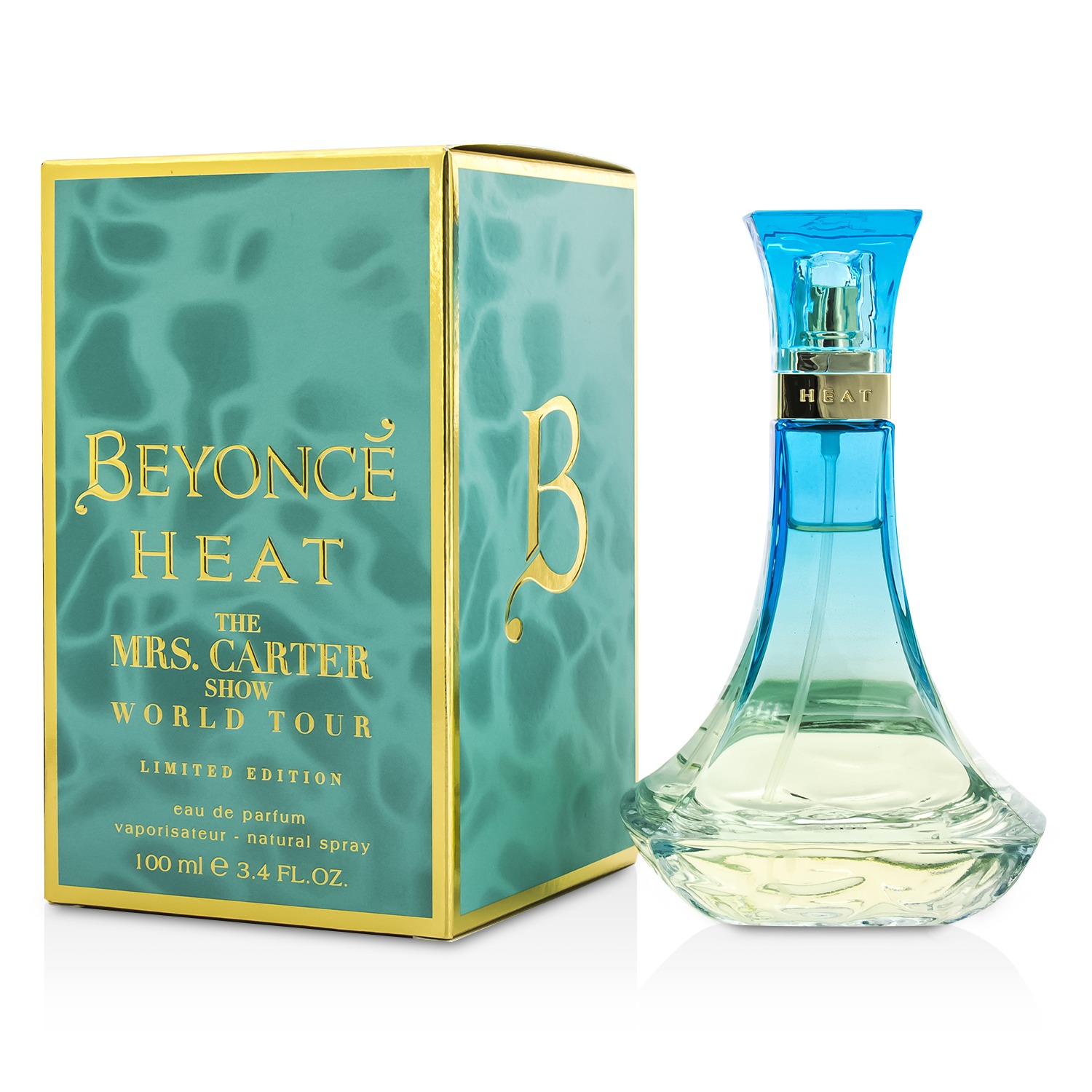 Beyonce Heat The Mrs. Carter Show World Tour Eau De Parfum Dạng Phun (Bản Giới Hạn) 100ml/3.4oz