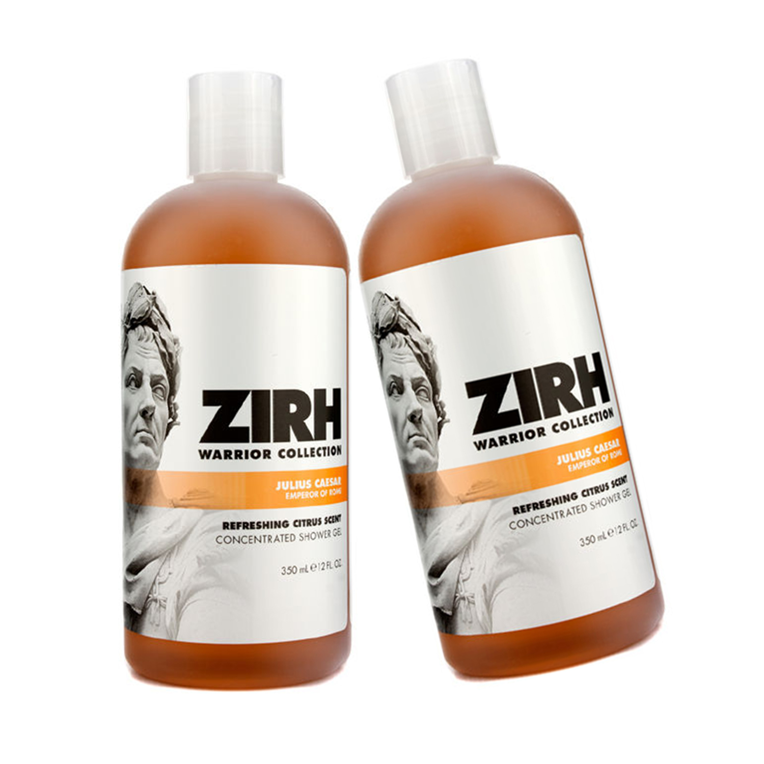 Zirh International Warrior Collection Shower Gel Duo Pack - Julius Caesar 2x350ml/12oz