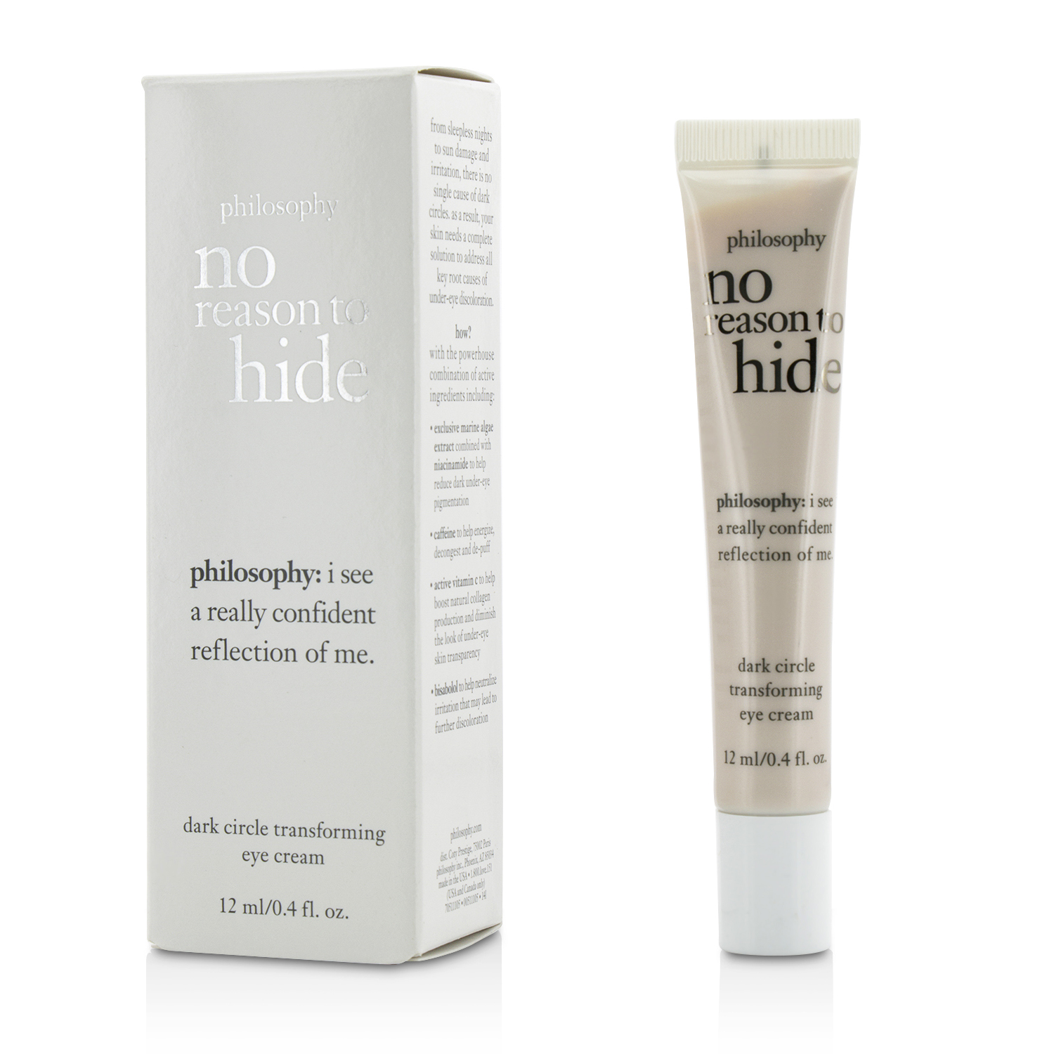 Philosophy No Reason To Hide Dark Circle Transforming Eye Cream 12ml/0.4oz