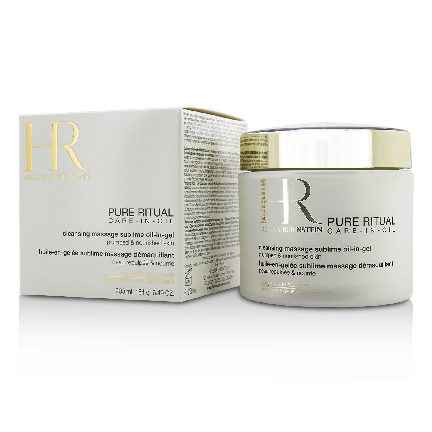 Helena Rubinstein Pure Ritual Care-In-Oil Ulei Gel Sublim de Curățare și Masaj 200ml/6.49oz