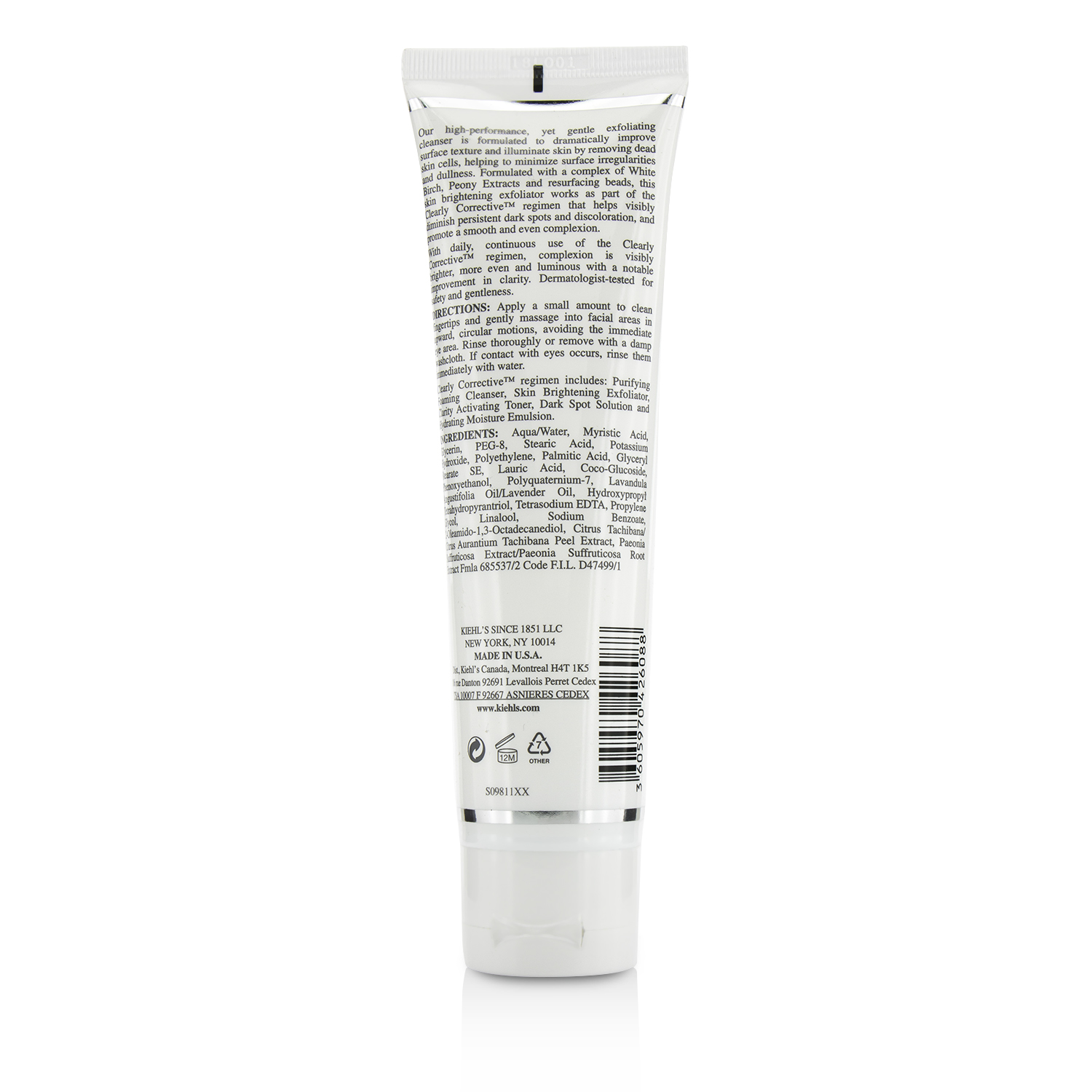 Kiehl's 契爾氏 Clearly Corrective Skin Brightening Exfoliator 125ml/4.2oz