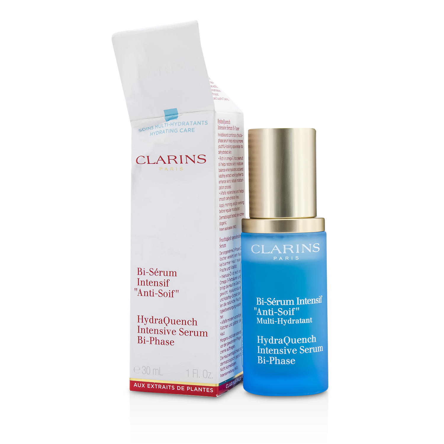 Clarins HydraQuench Intensive Serum Bi-Phase (Box Slightly Damaged) 30ml/1oz