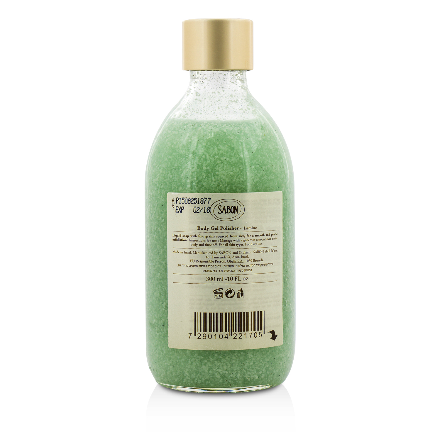 Sabon Gel de Corp Strălucitor - Delicate Jasmine 300ml/10oz