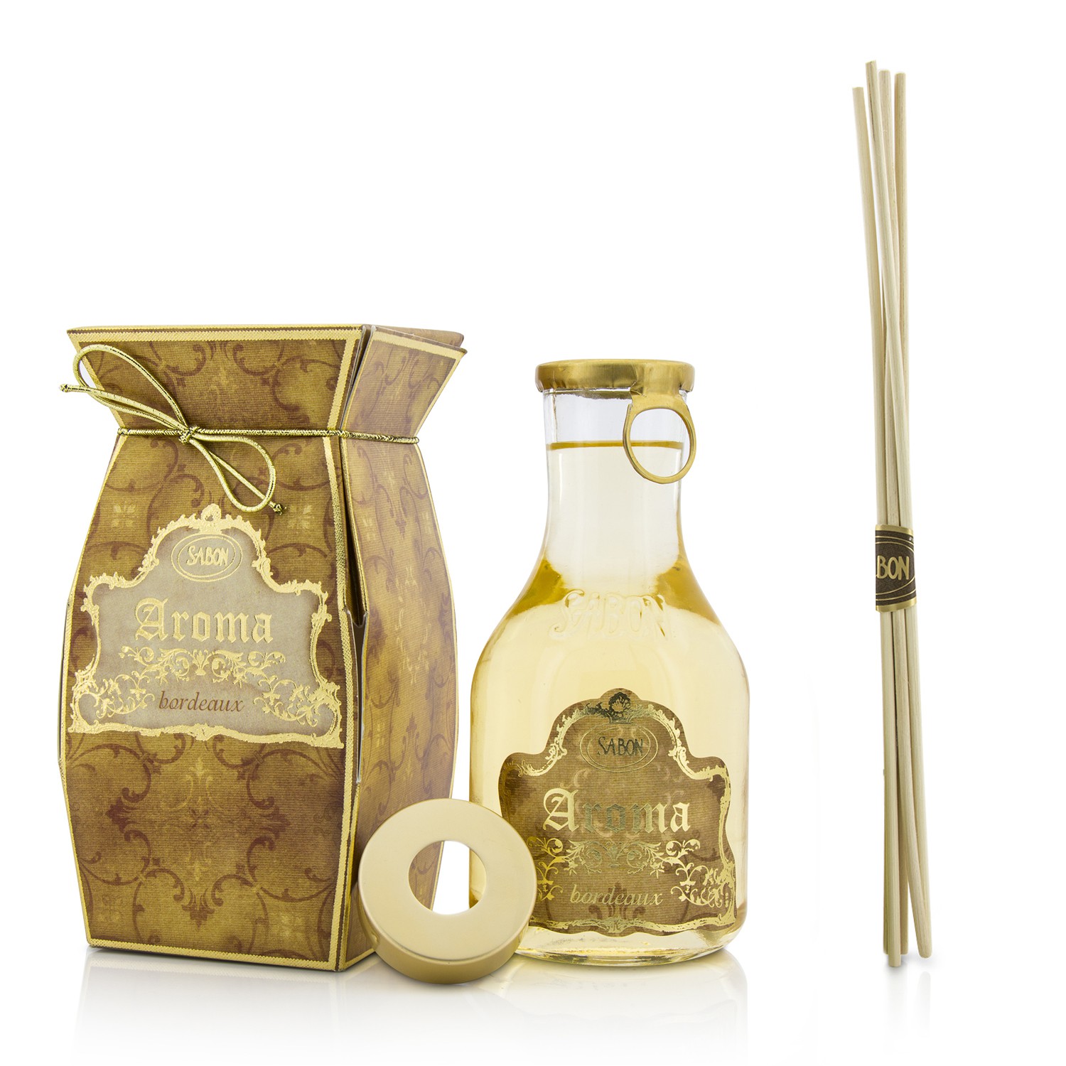 Sabon Aroma Reed Diffuser - Bordeaux (Patchouli) 250ml/8.8oz