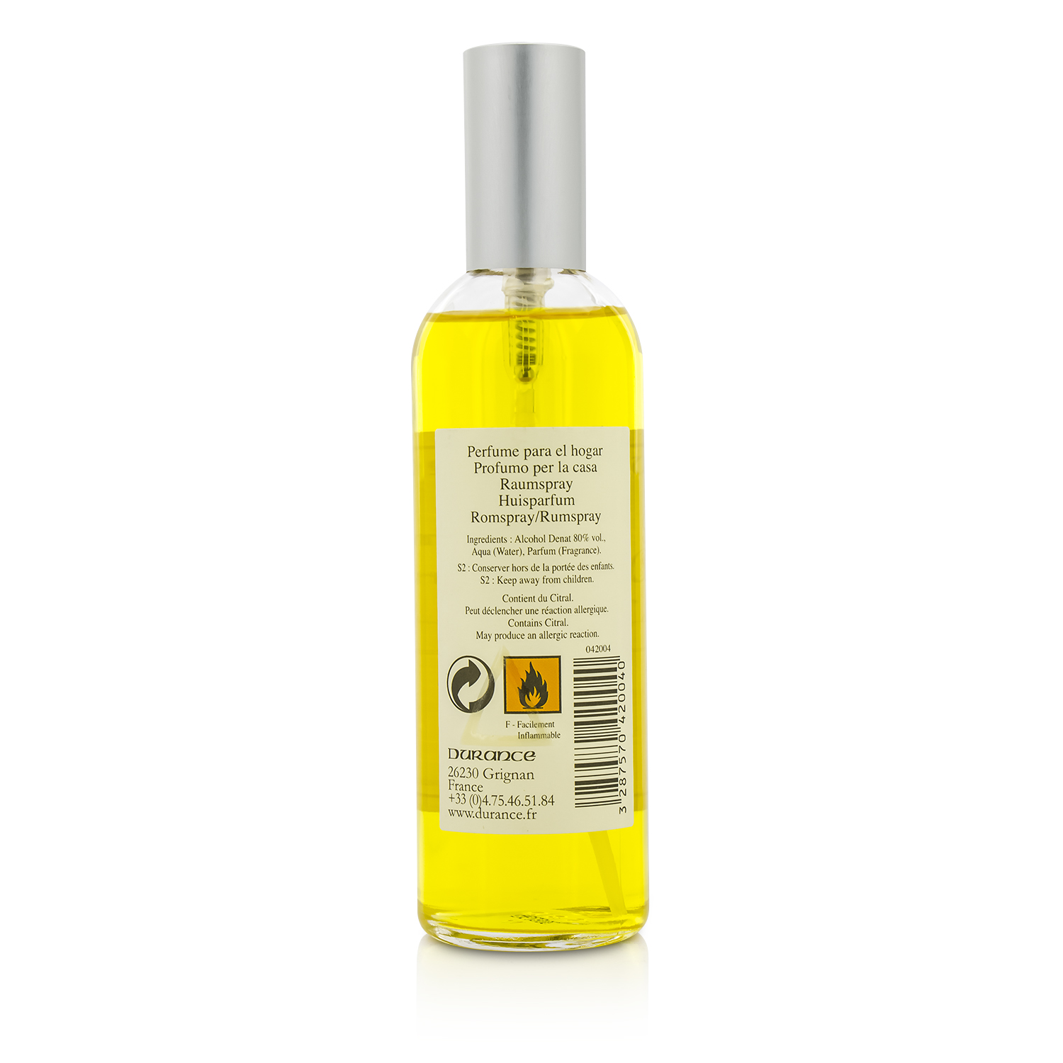 Durance Home Perfume Spray - Candied Lemon 100ml/3.4oz