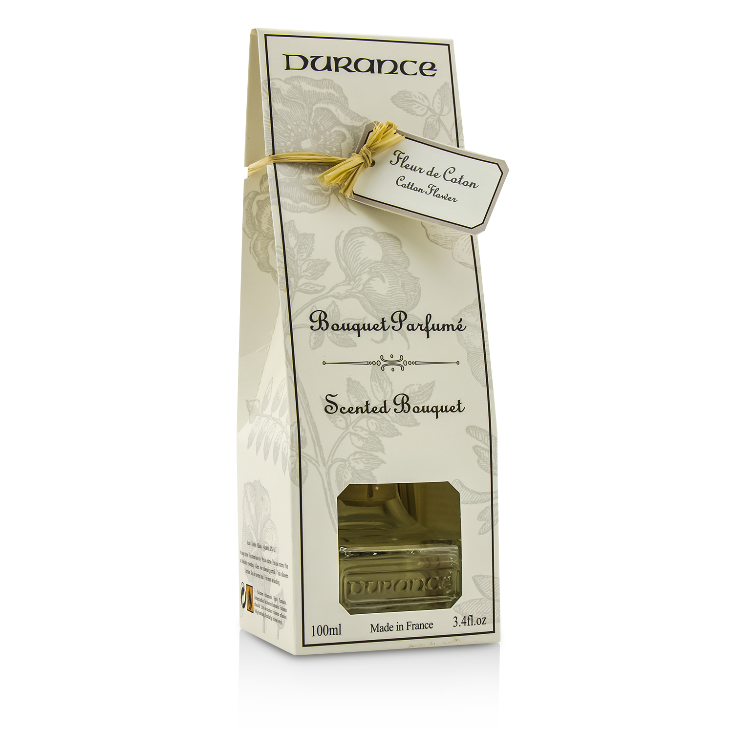 Durance Scented Bouquet - Pengharum Ruangan - Pengharum Ruangan - Cotton Flower 100ml/3.3oz