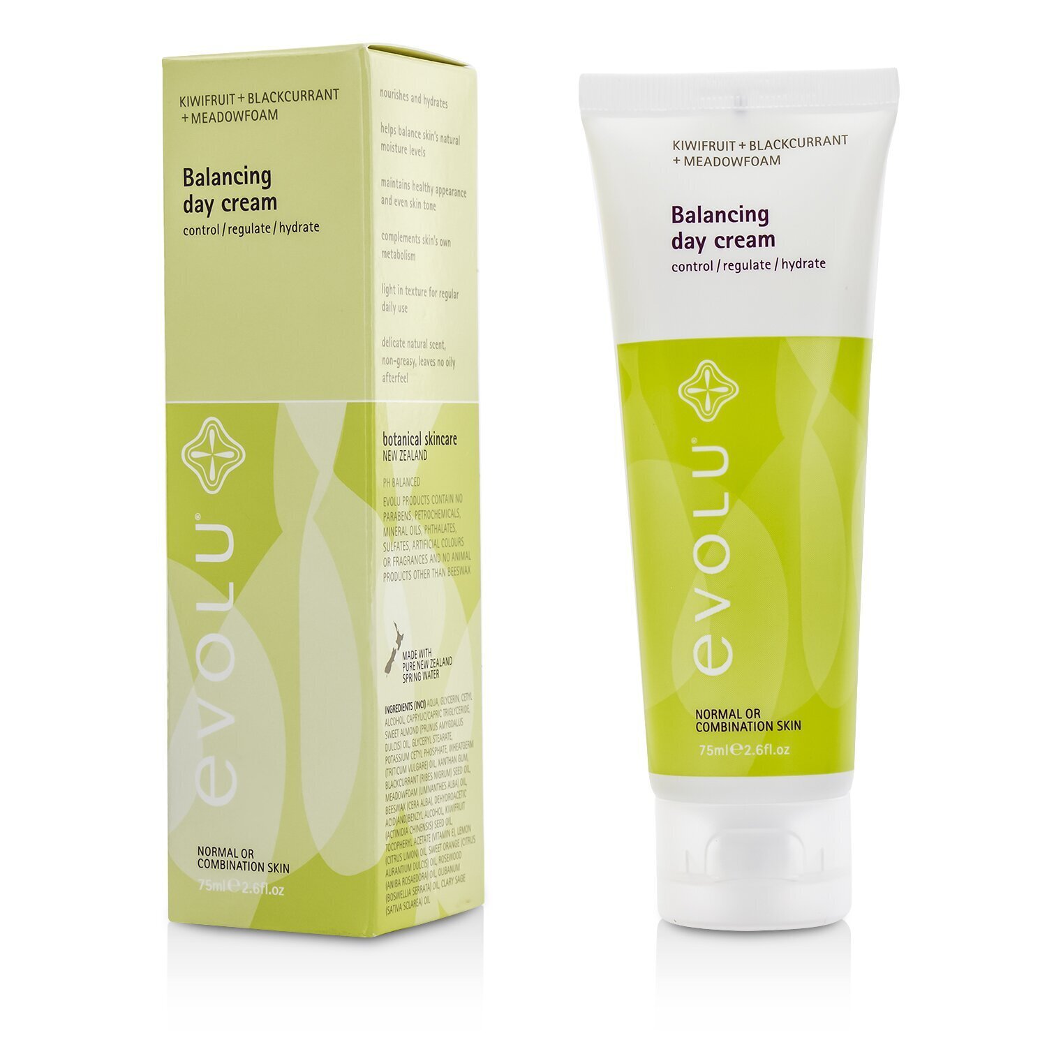 Evolu Balancing Day Cream (Normal or Combination Skin) 75ml/2.6oz