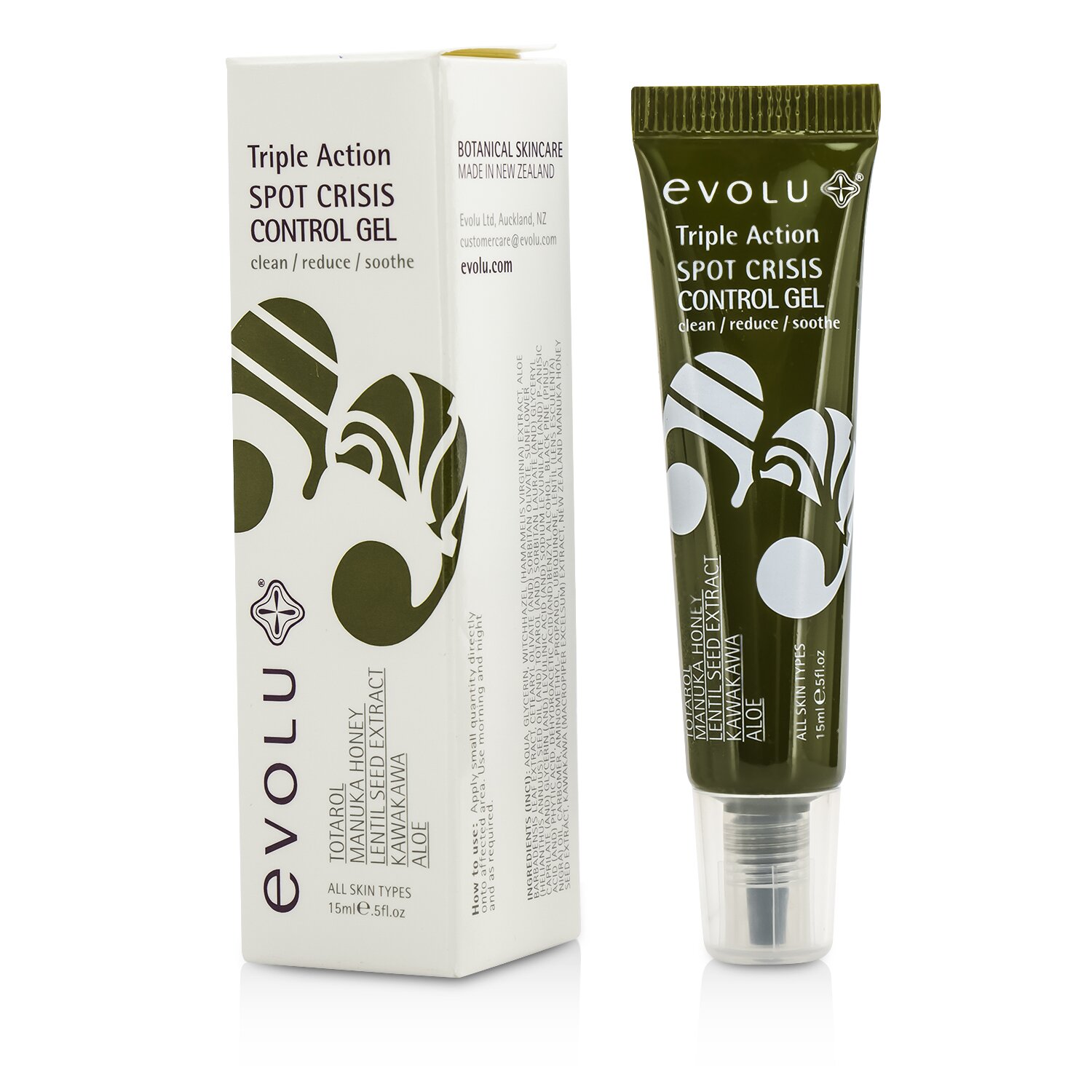 Evolu Triple Action Spot Crisis Control Gel 15ml/0.5oz