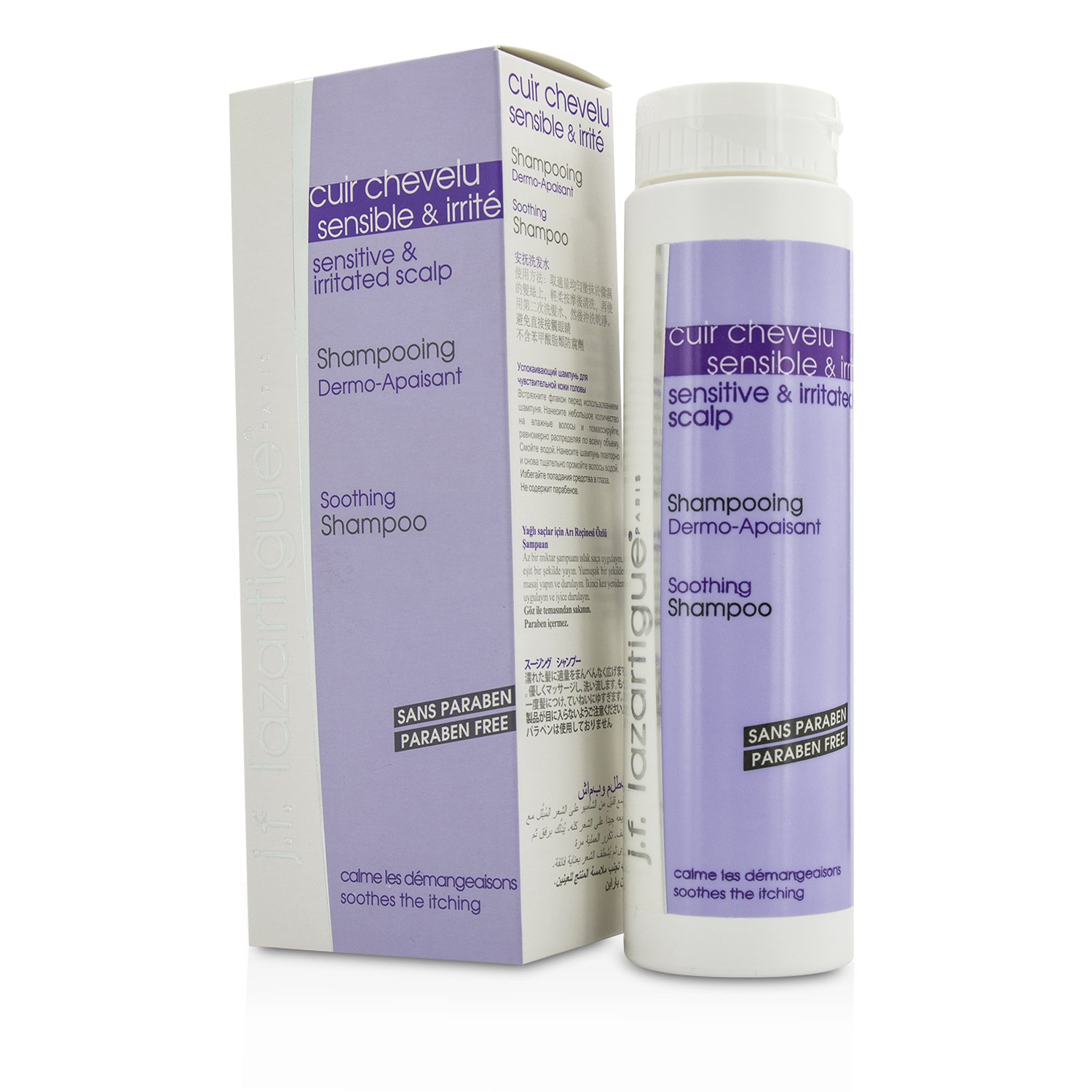 J. F. Lazartigue Soothing Shampoo - Paraben Free (Sensitive & Irritated Scalp) 200ml/6.8oz