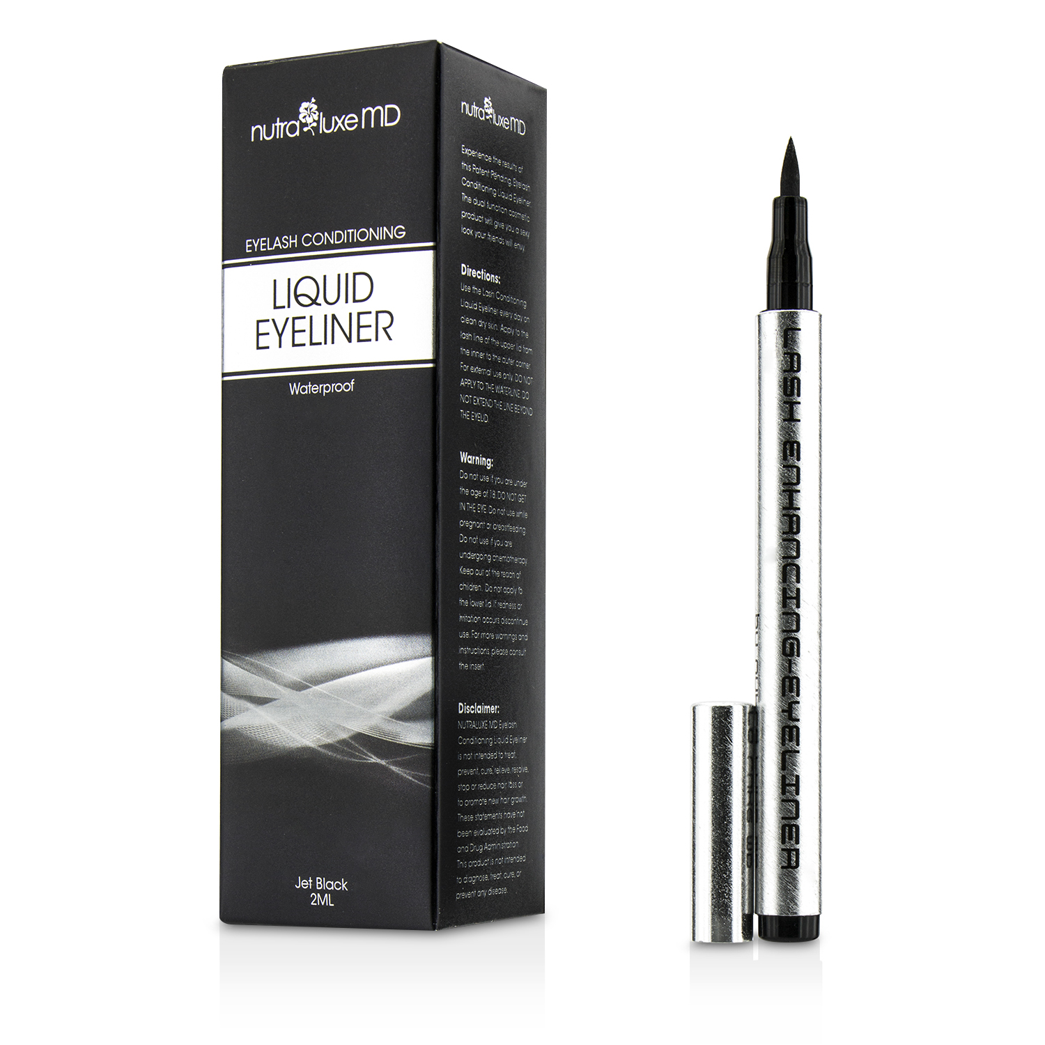 Nutraluxe MD Eyelash Conditioning Liquid Eyeliner Waterproof 2ml/0.06oz