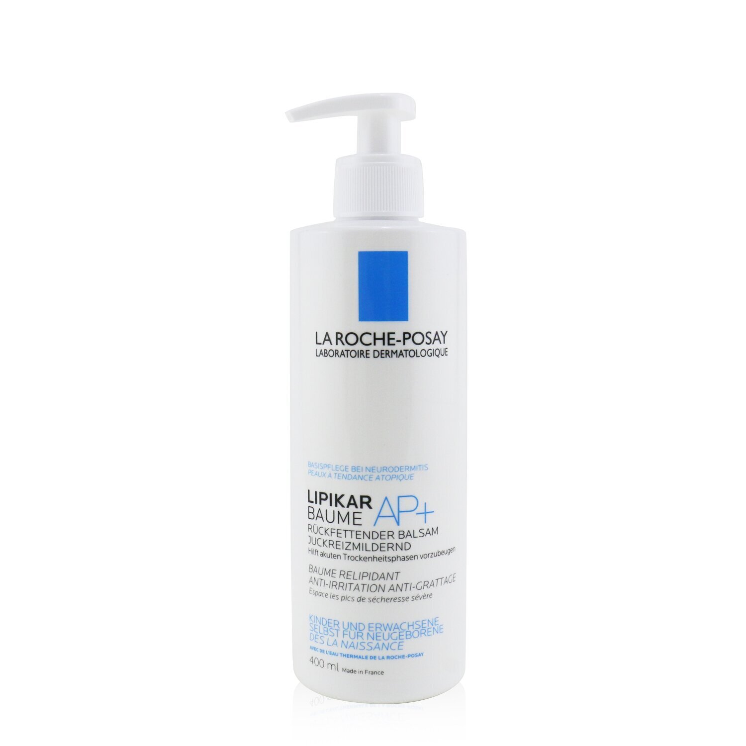 La Roche Posay Lipikar Baume AP+ lipid-feltöltő anti-irritációs balzsam 400ml/13.5oz