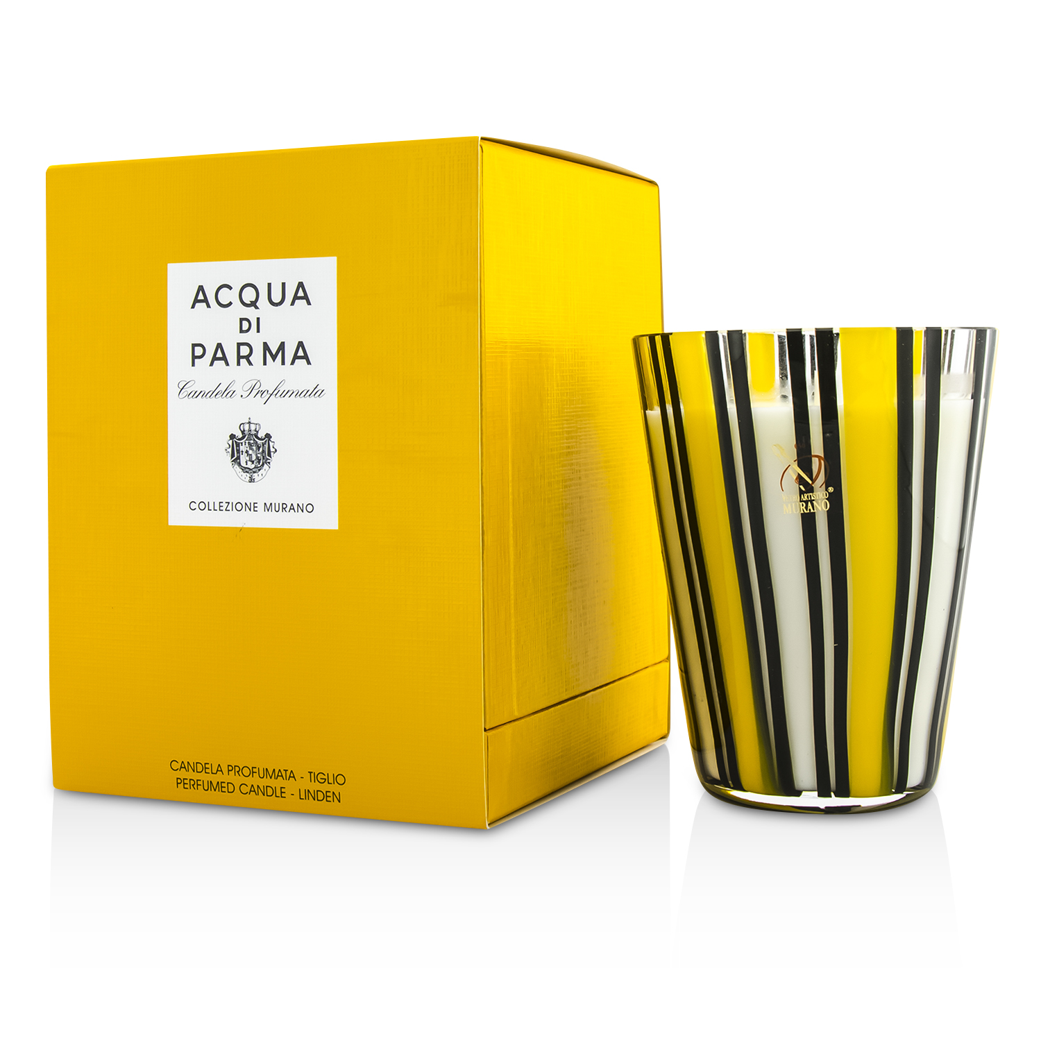 Acqua Di Parma Świeca zapachowa Murano Glass Perfumed Candle - Tiglio (Linen) 200g/7.05oz