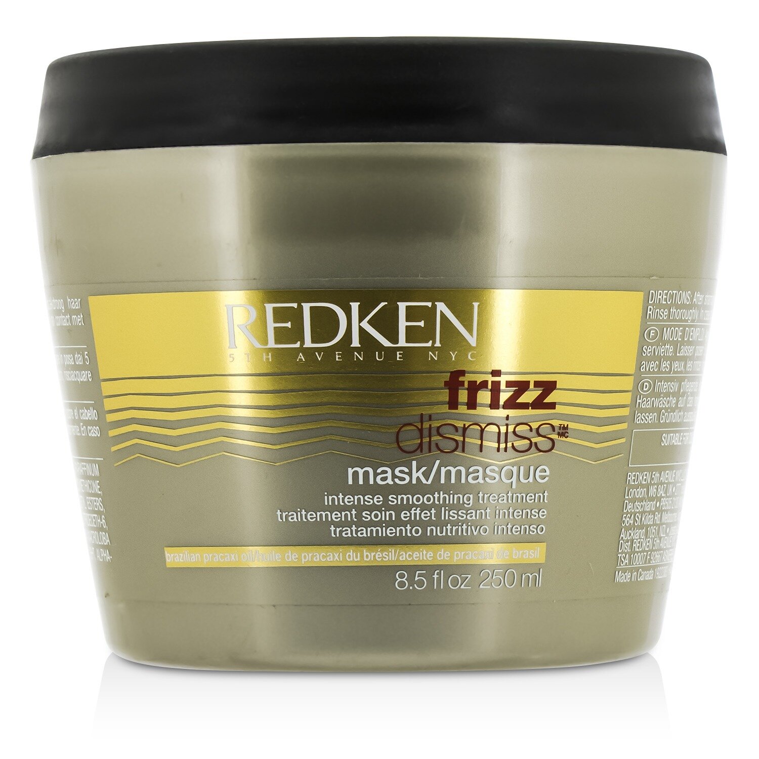 Redken Frizz Dismiss Mask Tratamiento Suavizante Intenso 250ml/8.5oz