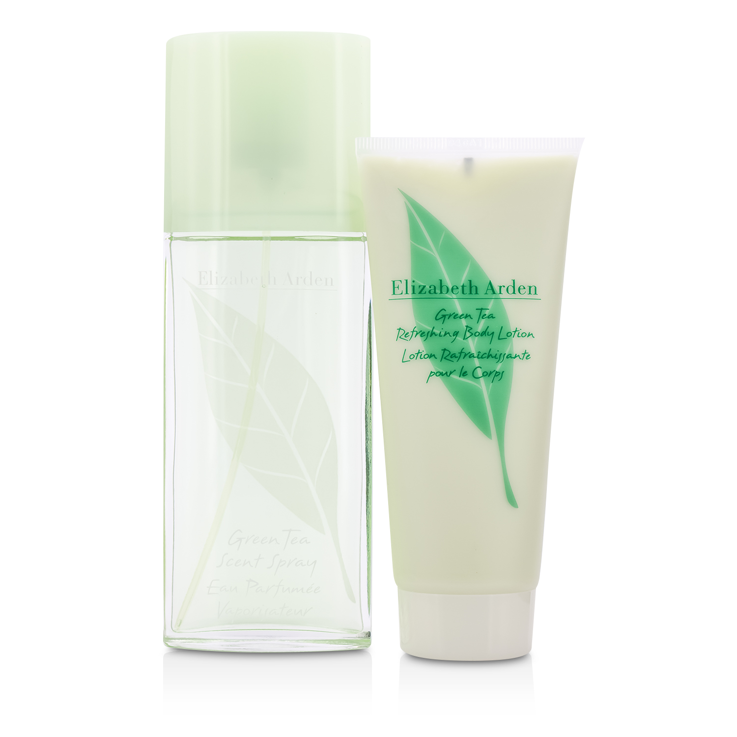 Elizabeth Arden Green Tea Coffret: Eau De Parfum Spray 100ml/3.3oz + Refreshing Body Lotion 100ml/3.3oz 2pcs