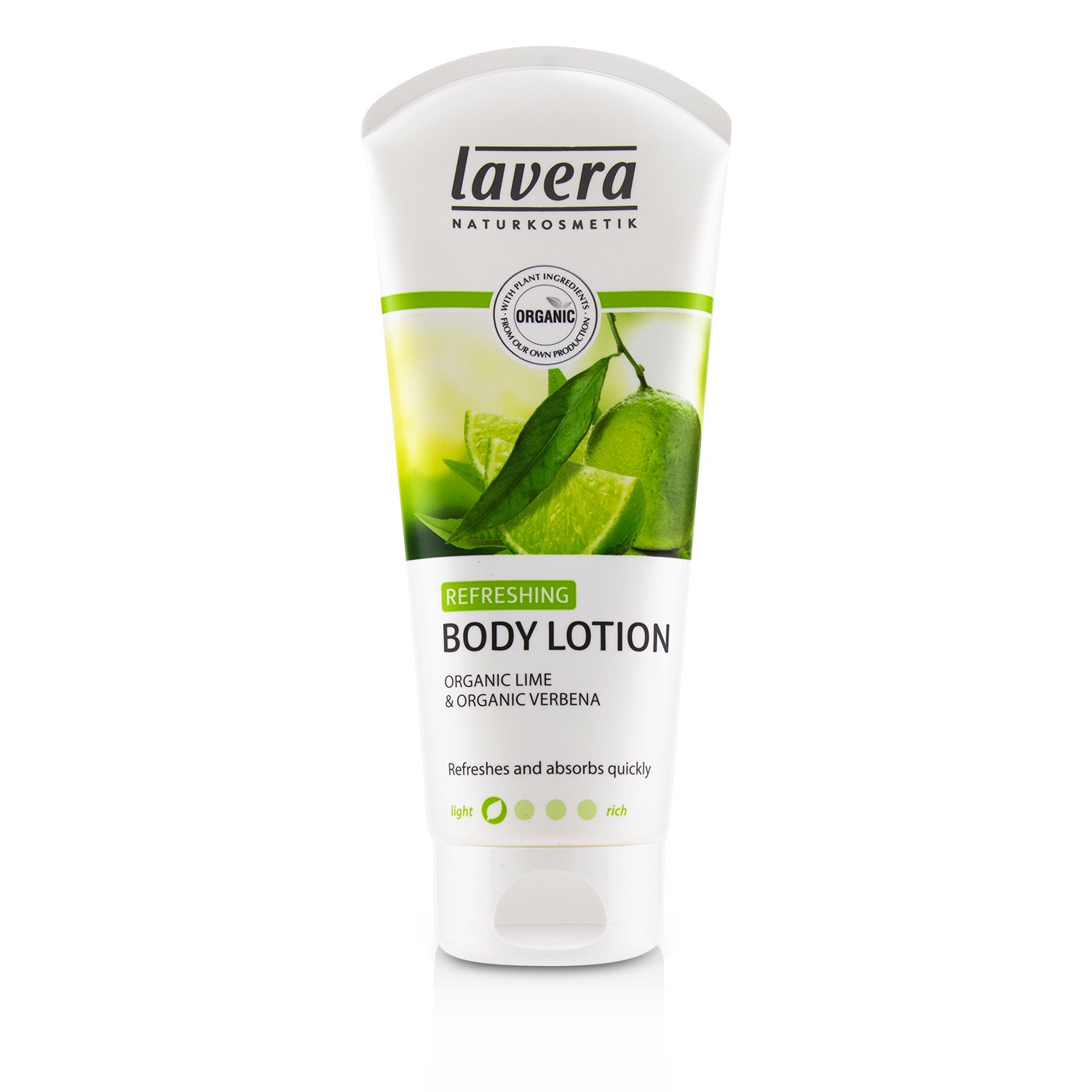 Lavera Organic Lime & Verbena Refreshing Body Lotion 200ml/6.6oz