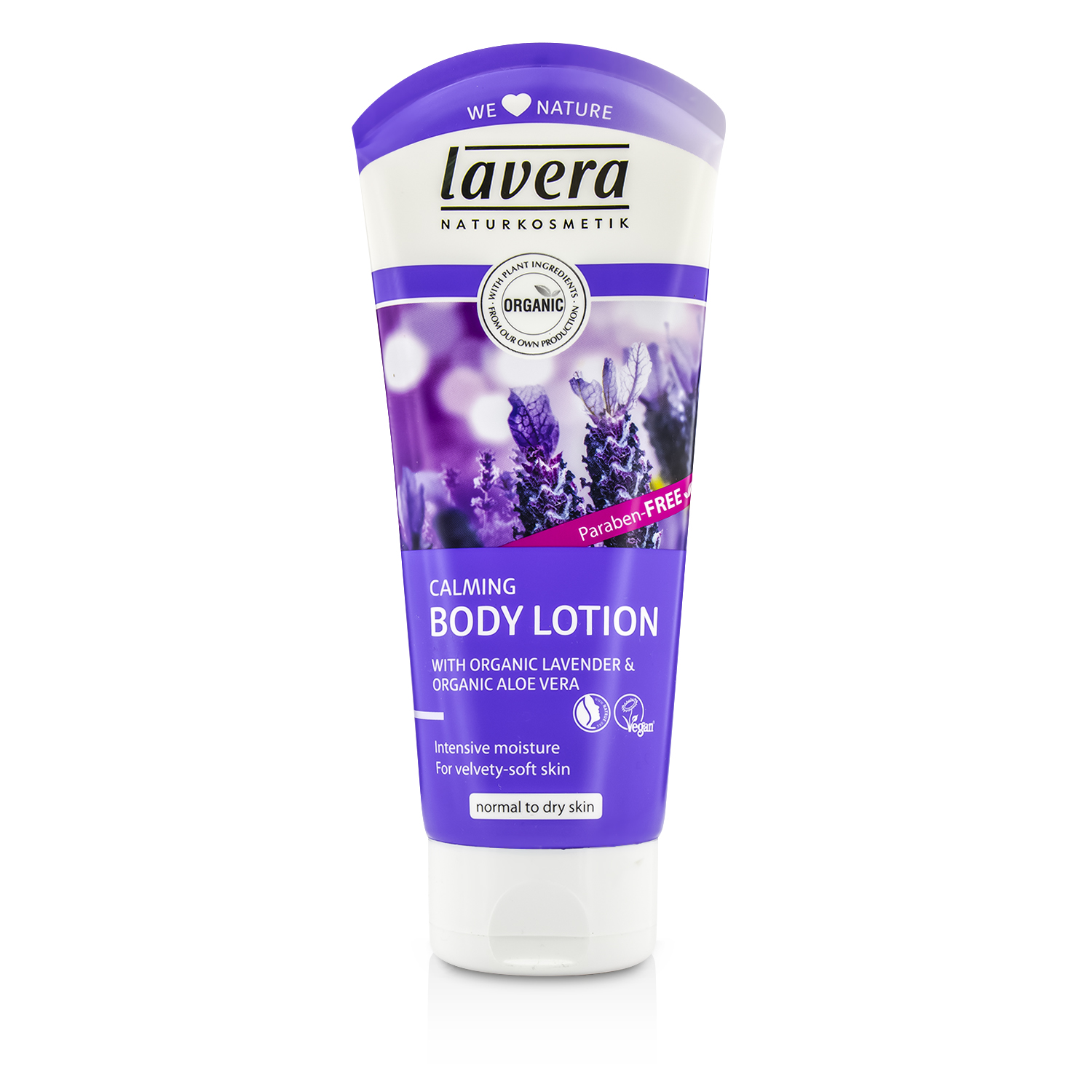 Lavera غسول الجسم المهدئ Organic Lavender & Aloe Vera 200ml/6.6oz