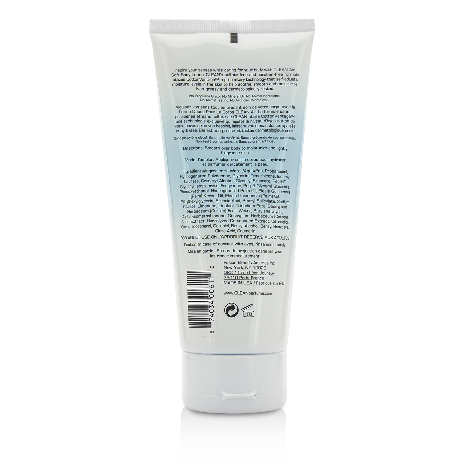 Clean Clean Air Soft Body Lotion 177ml/6oz