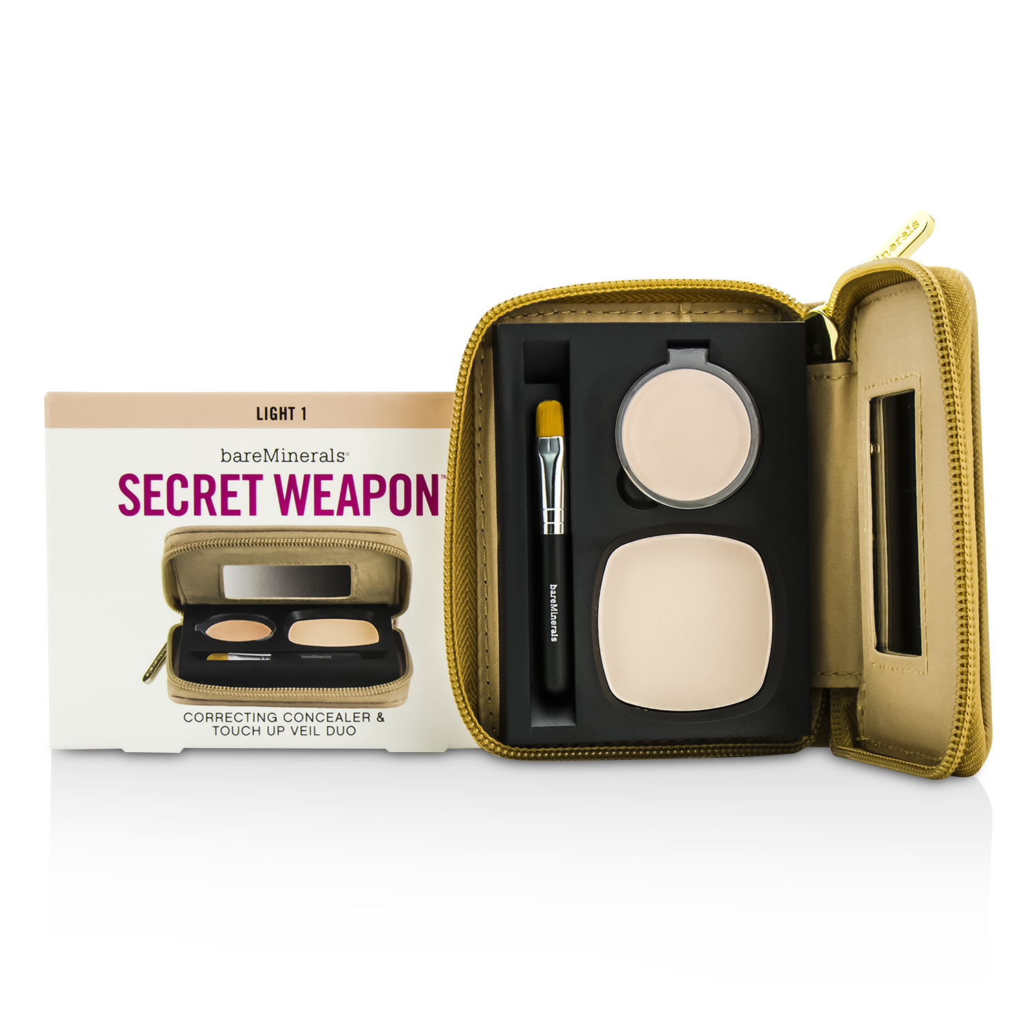 ベアミネラル BareMinerals Secret Weapon Correcting Concealer & Touch Up Veil Duo 4.7g/0.22oz