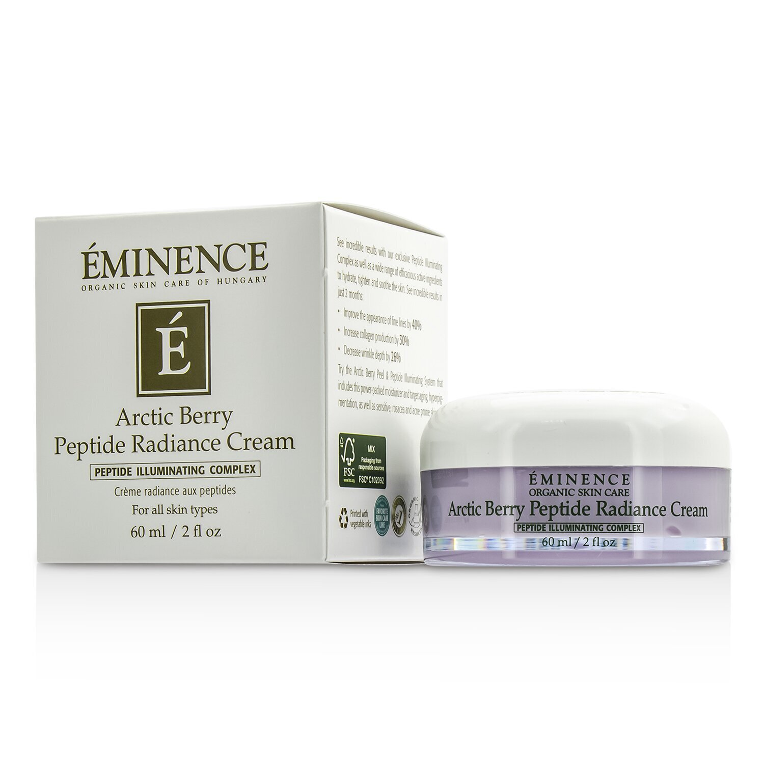 Eminence Arctic Berry Peptide Radiance Cream 60ml/2oz