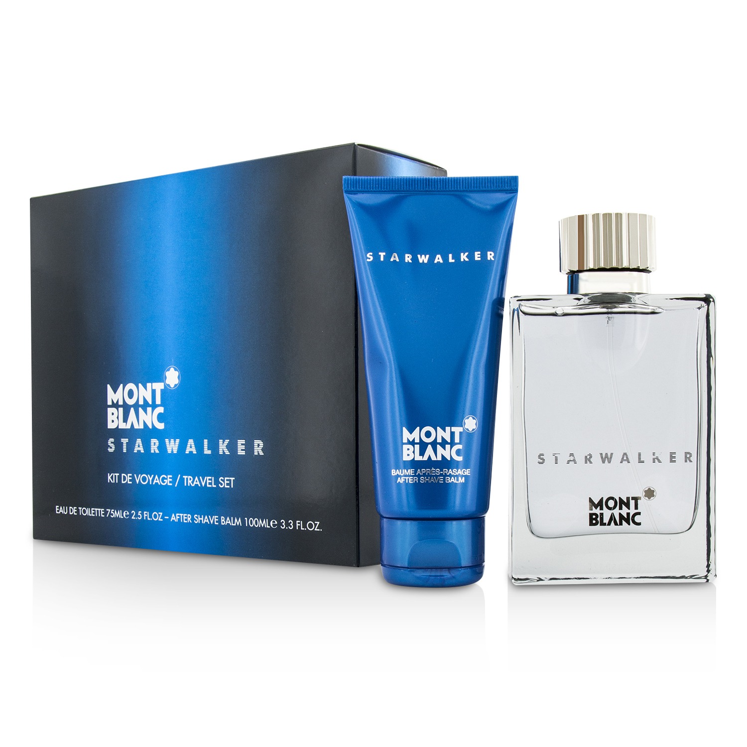 モンブラン Montblanc スターウォーカー コフレ: EDT SP 75ml/2.5oz + アフターシェーブバーム 100ml/3.3oz 2pcs