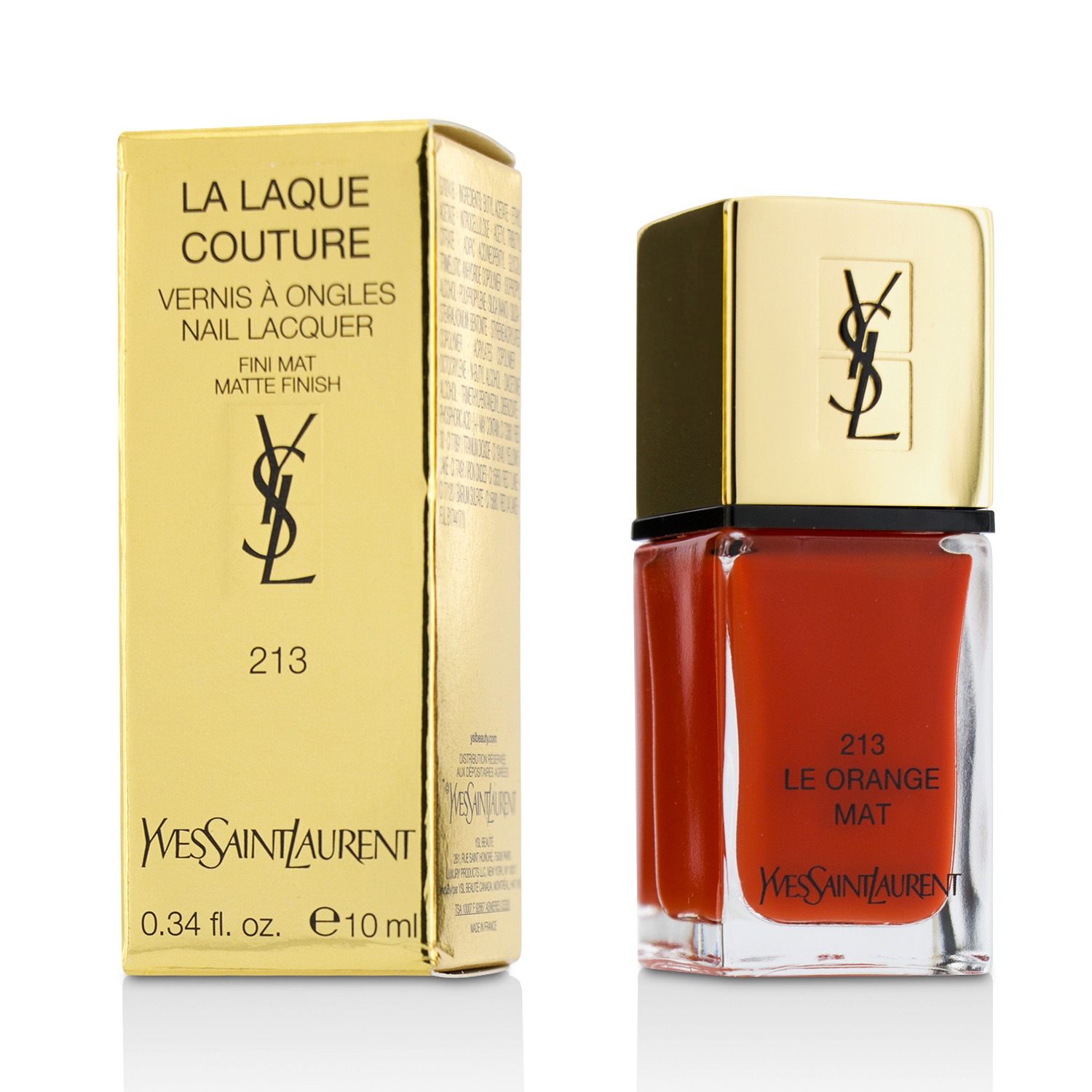 Yves Saint Laurent طلاء أظافر La Laque Couture 10ml/0.34oz