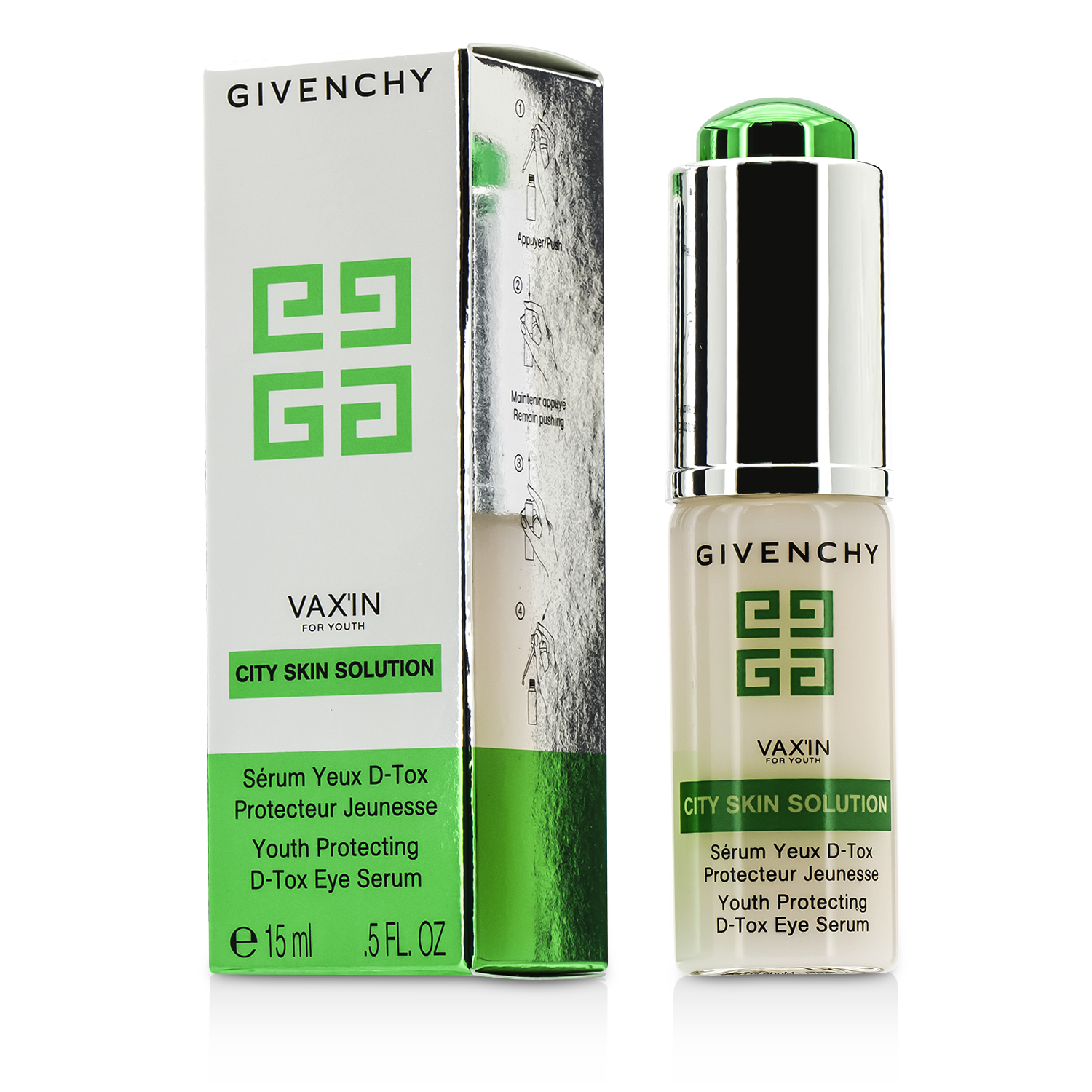 Givenchy Vax'In For Youth City Skin Solution Youth Protecting D-Tox Eye Serum 15ml/0.5oz