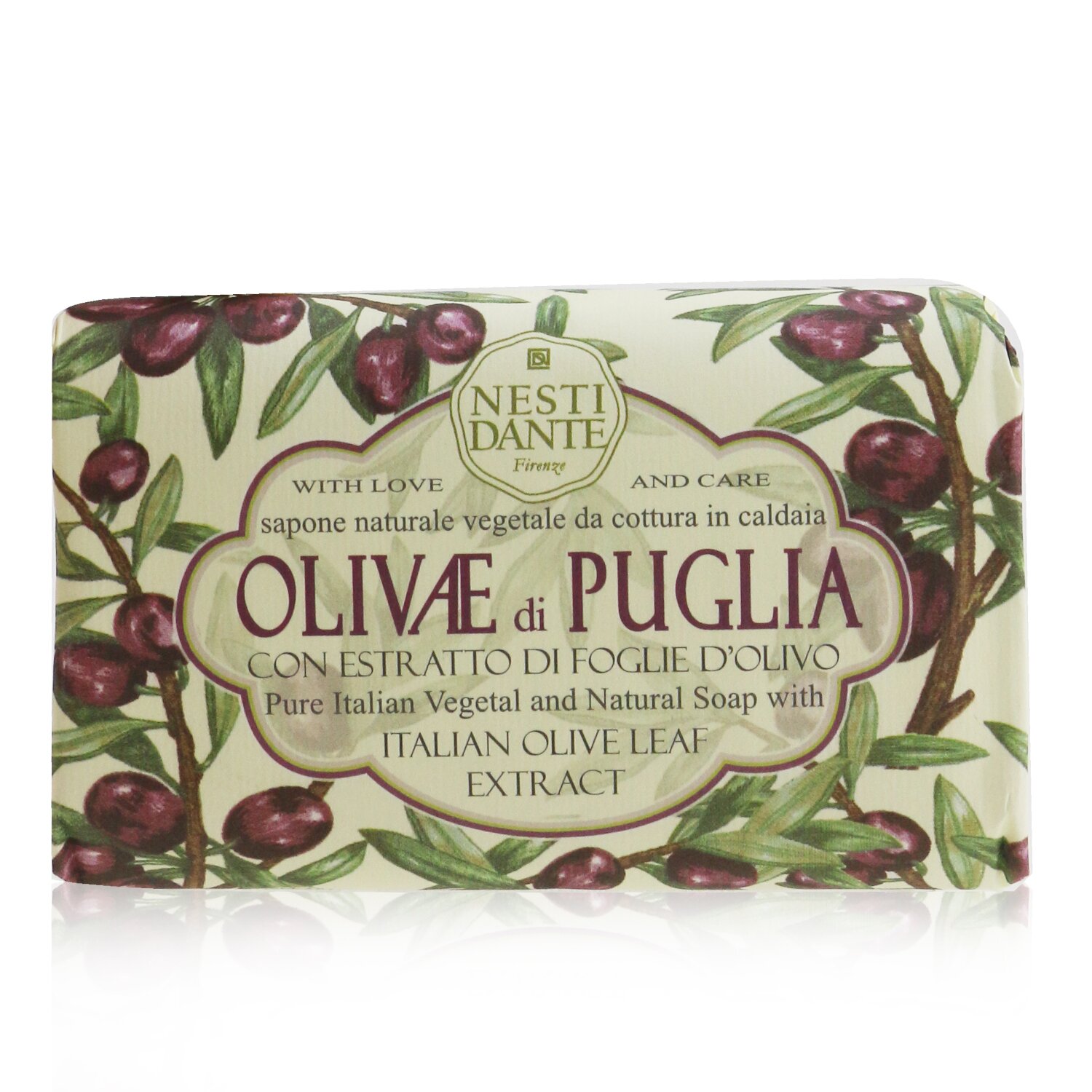 Nesti Dante Natural Soap With Italian Olive Leaf Extract - Olivae Di Puglia 150g/3.5oz