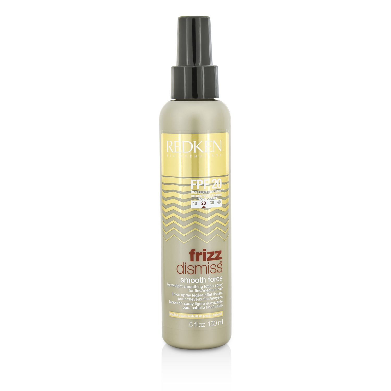 Redken Frizz Dismiss FPF20 Smooth Force Lightweight Smoothing Lotion Spray (Untuk Rambut Tipis / Medium) 150ml/5oz