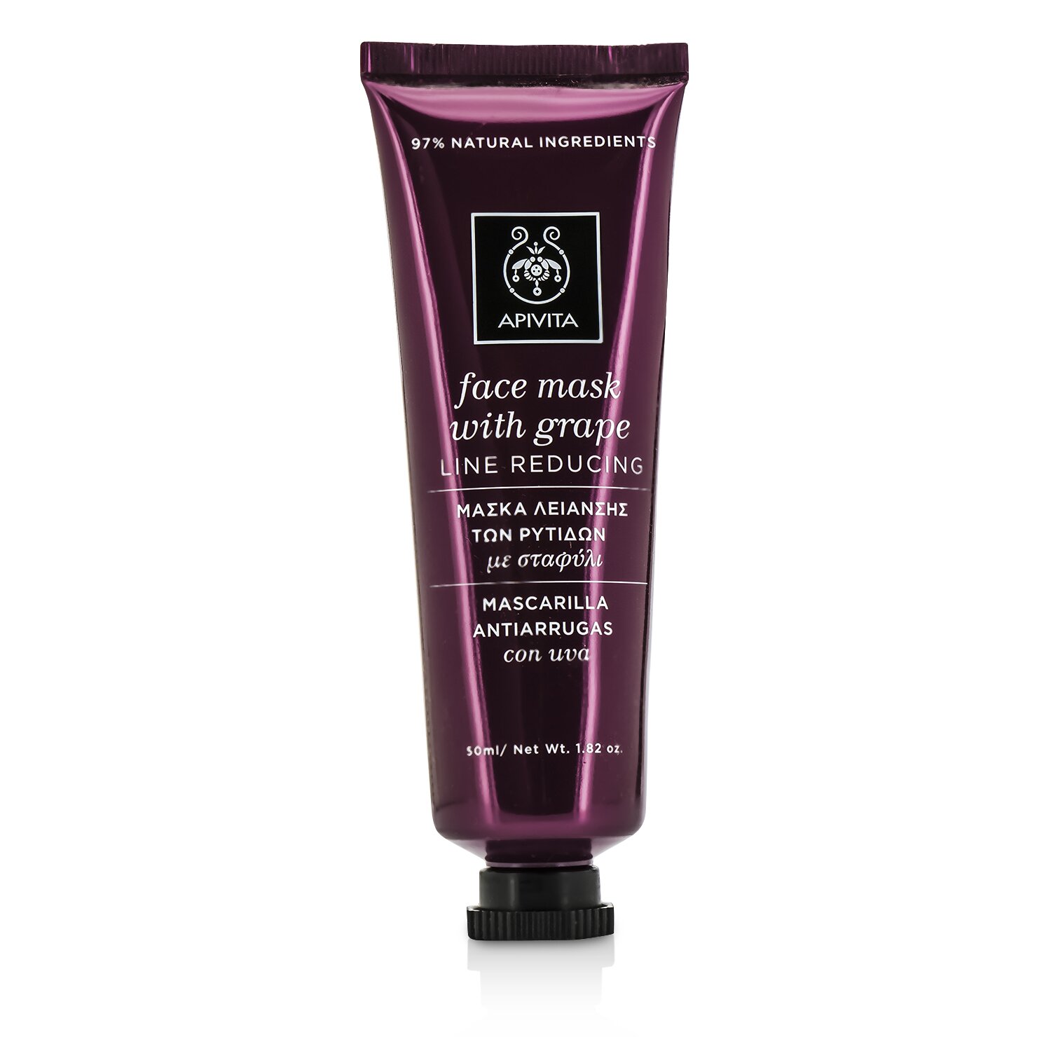 Apivita Face Mask with Grape - Line Reducing 50ml/1.82oz