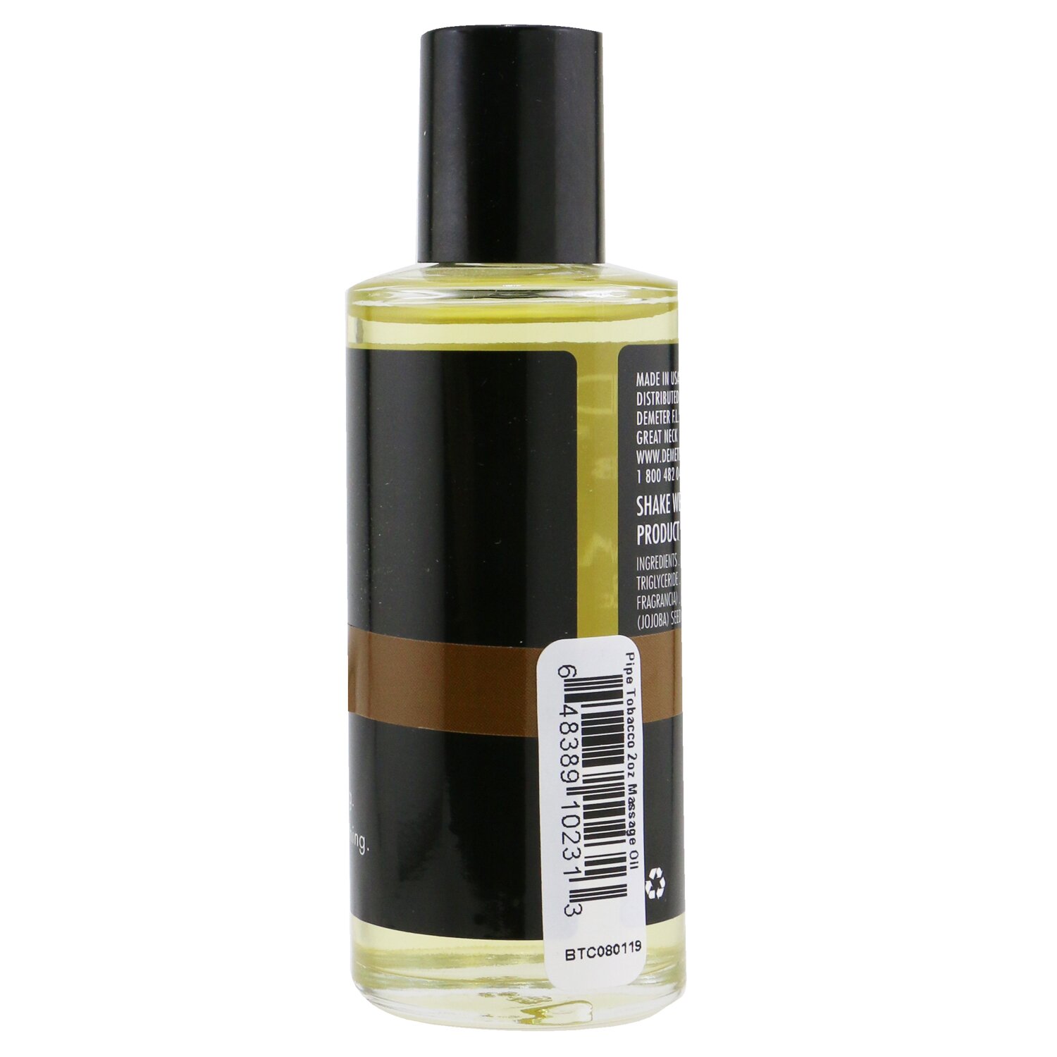 Demeter Pipe Tobacco Massage & Body Oil 60ml/2oz