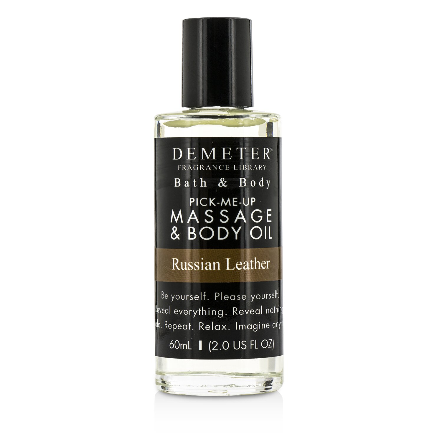 Demeter Russian Leather Massage & Body Oil 60ml/2oz