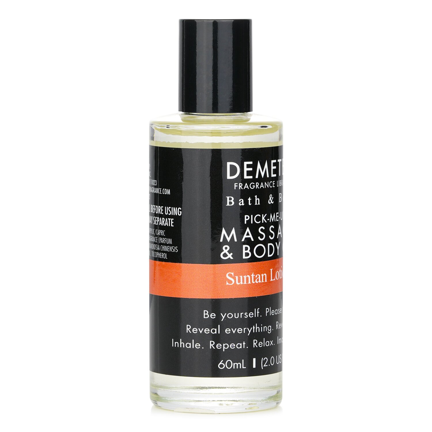 Demeter Suntan Lotion Massage & Body Oil 60ml/2oz